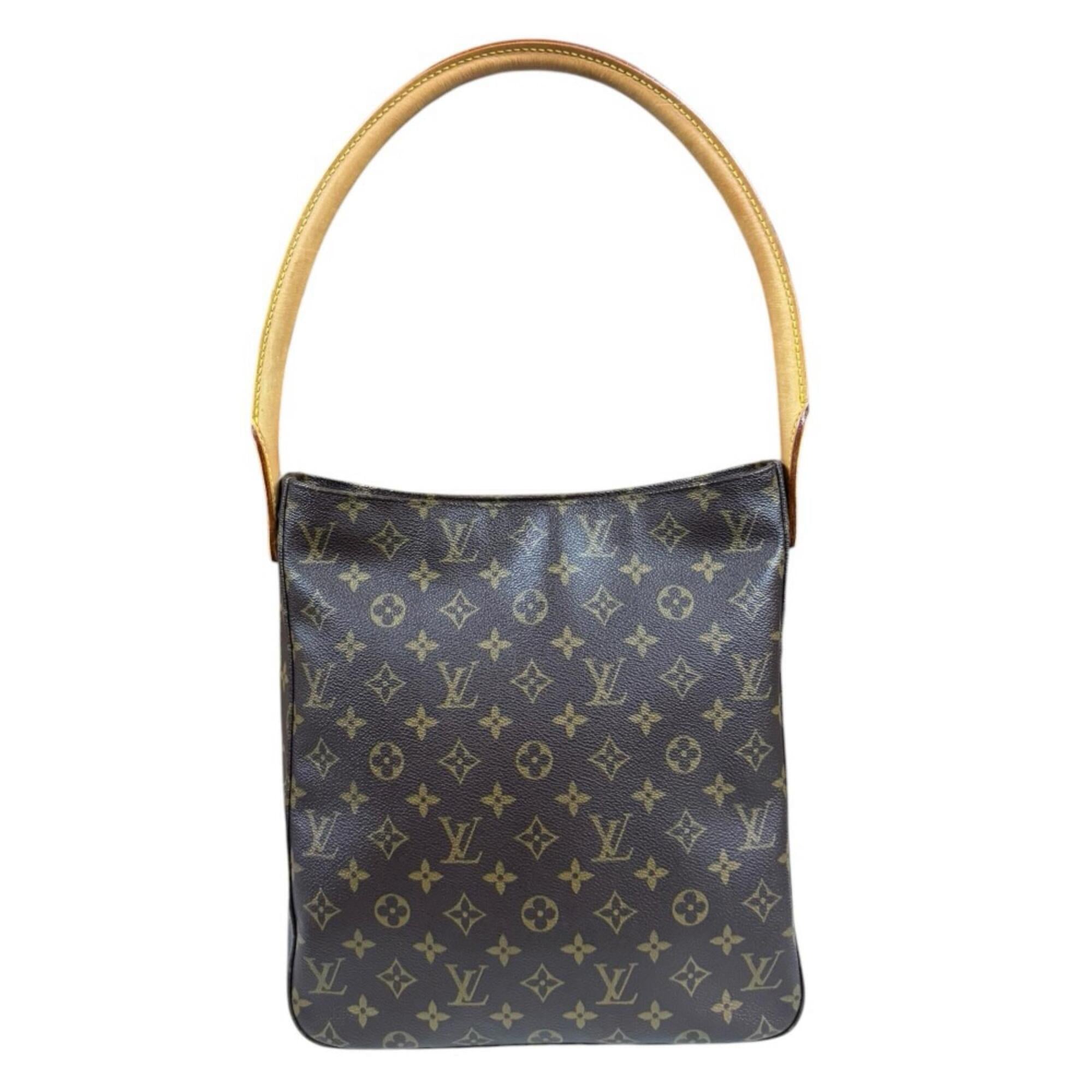 Louis Vuitton Brown Monogram Shoulder Bag (Pre-Owned)