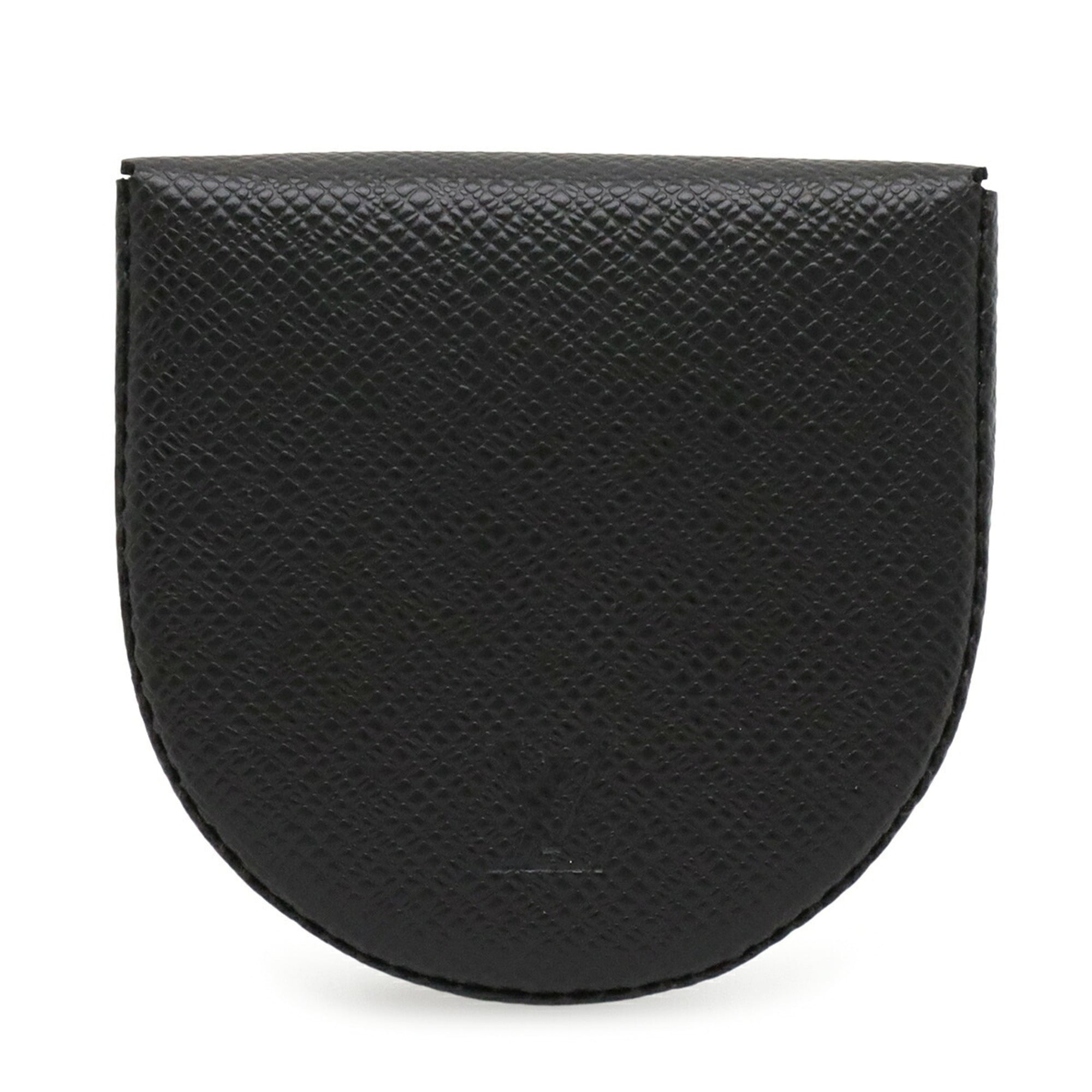 Louis Vuitton Ardoise Taiga Leather Leather Coin Purse/Coin Case (Pre-Owned)