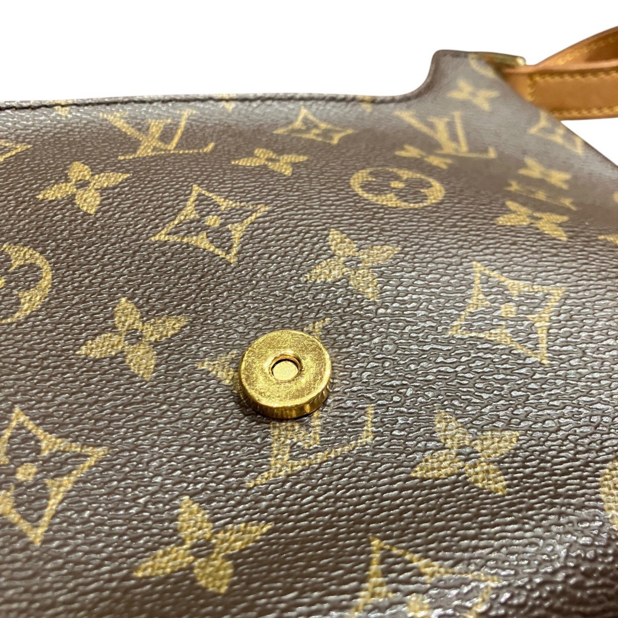 Louis Vuitton Brown Galle Monogram Monogram Shoulder Bag (Pre-Owned)