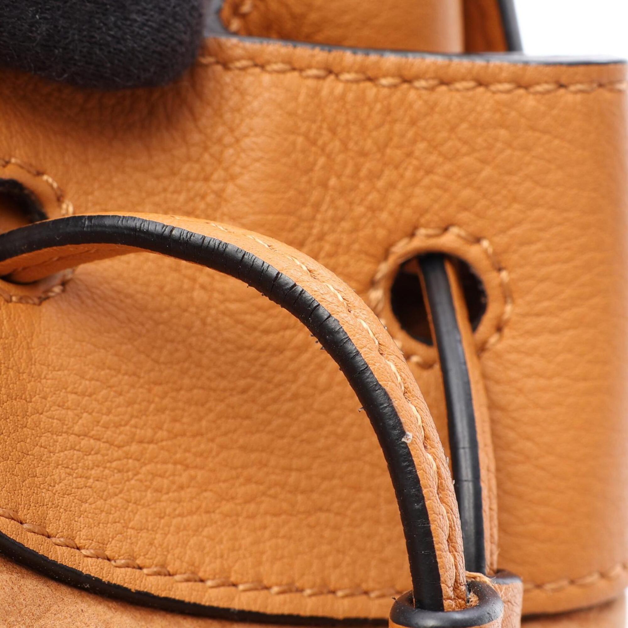 Loewe Hammock Brown Leather Handbag (Pre-Owned)