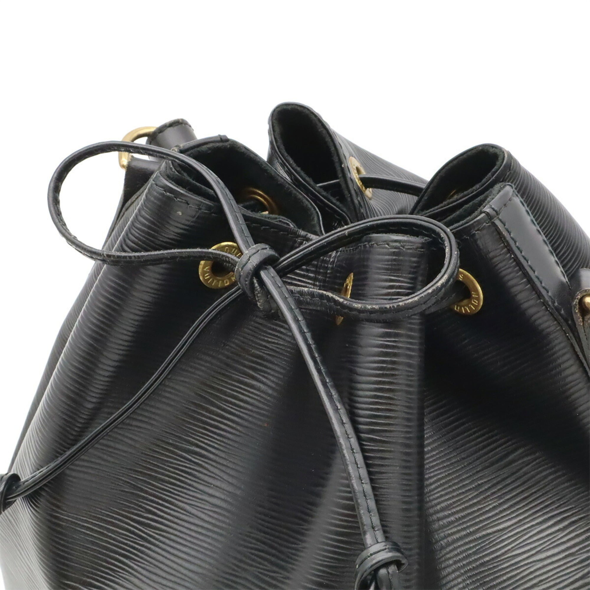 Louis Vuitton Epi Black Noir Epi Leather Shoulder Bag (Pre-Owned)