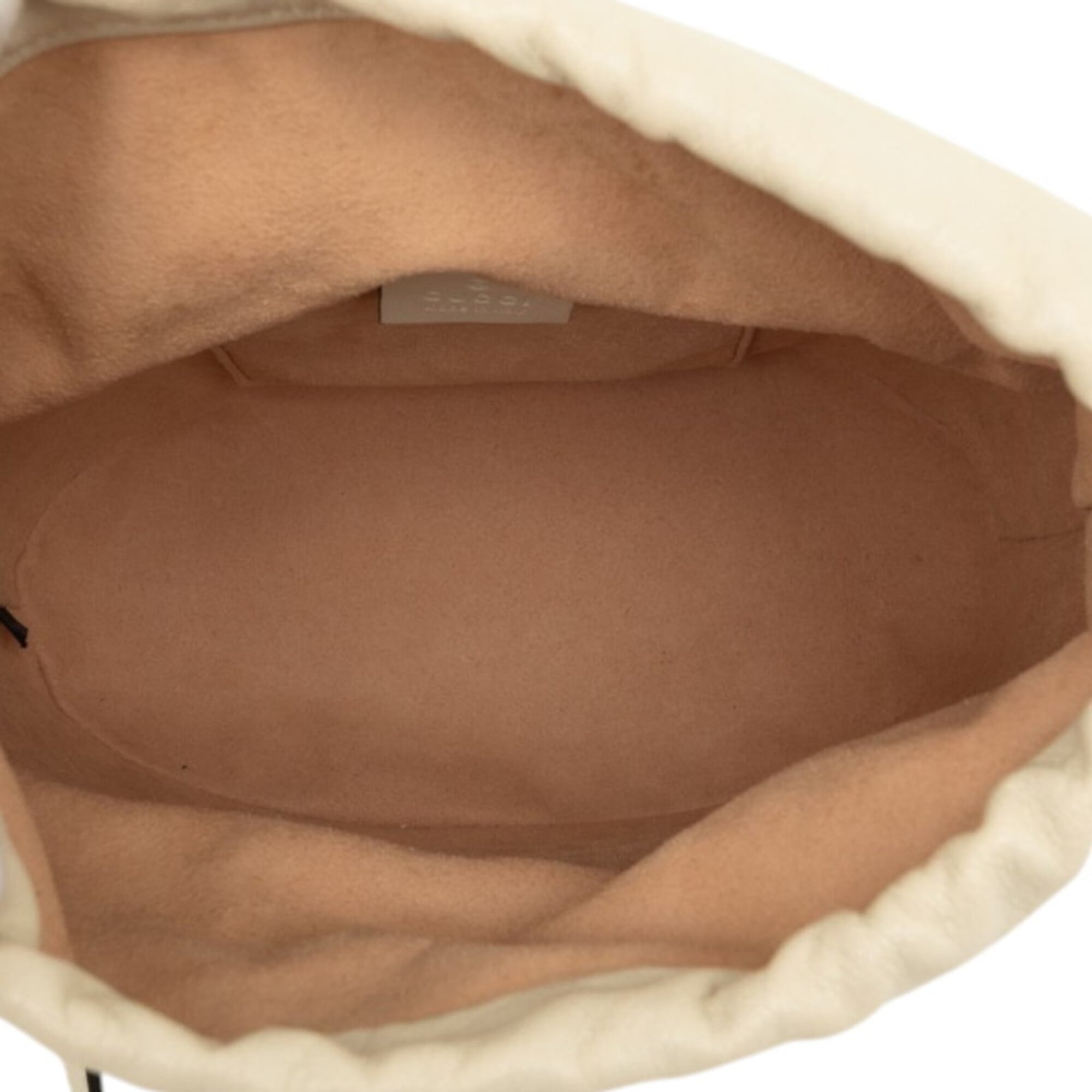 Gucci Horsebit White Leather Shoulder Bag (Pre-Owned)