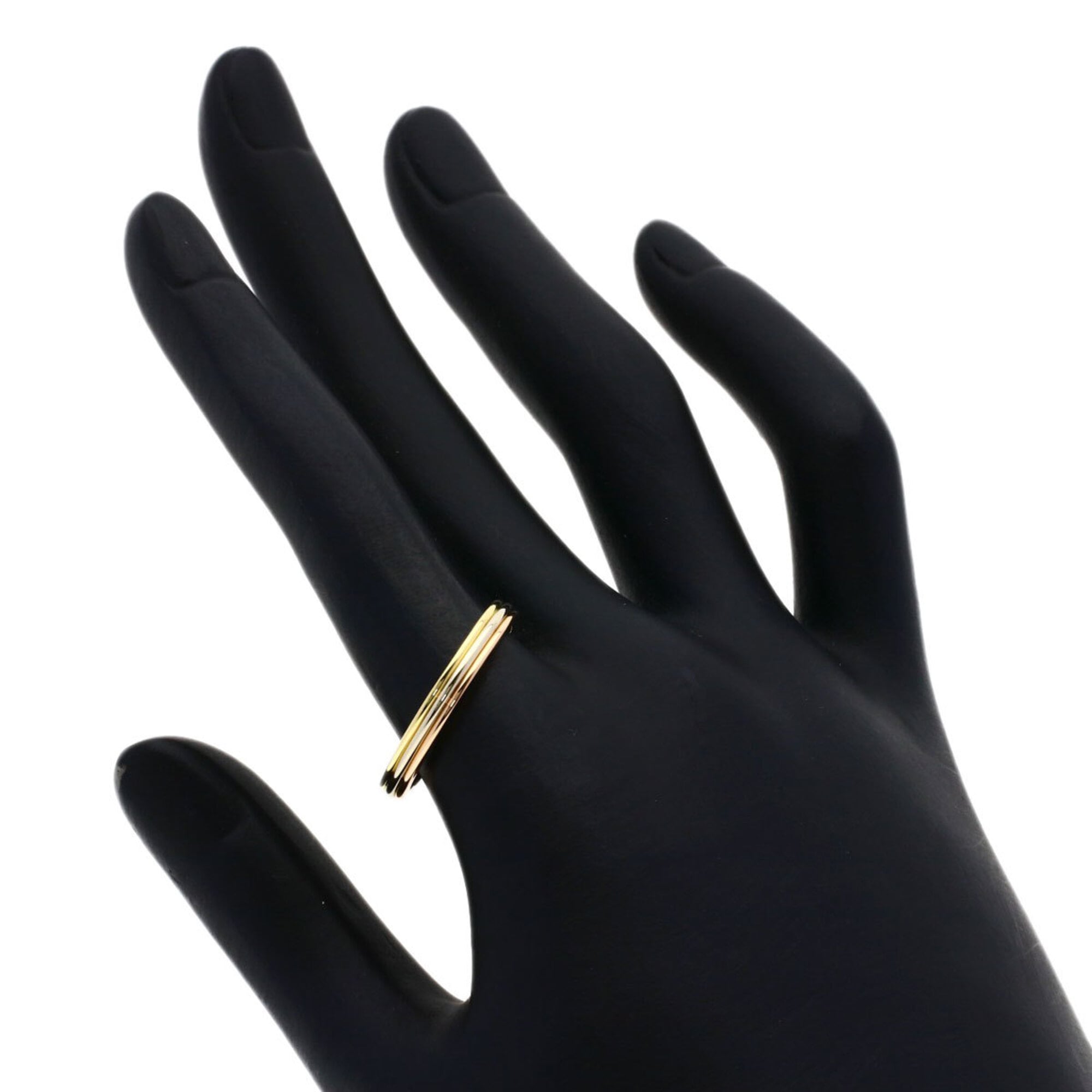 Cartier Yellow Gold (18K) Pink Gold (18K) White Gold (18K) Band Ring (Pre-Owned)