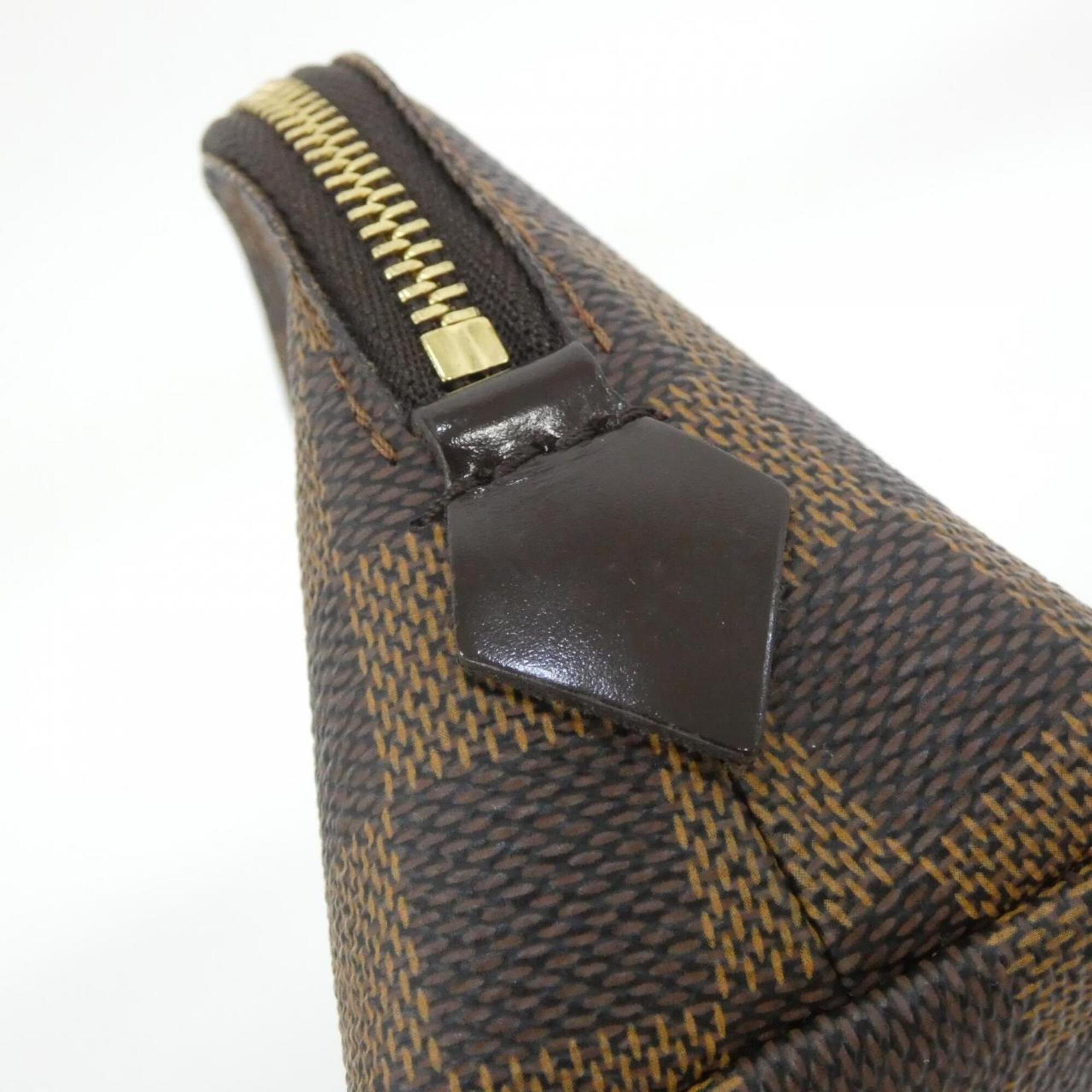 Louis Vuitton Ebene Coated Canvas Handbag Pochette Pouch (Pre-Owned)