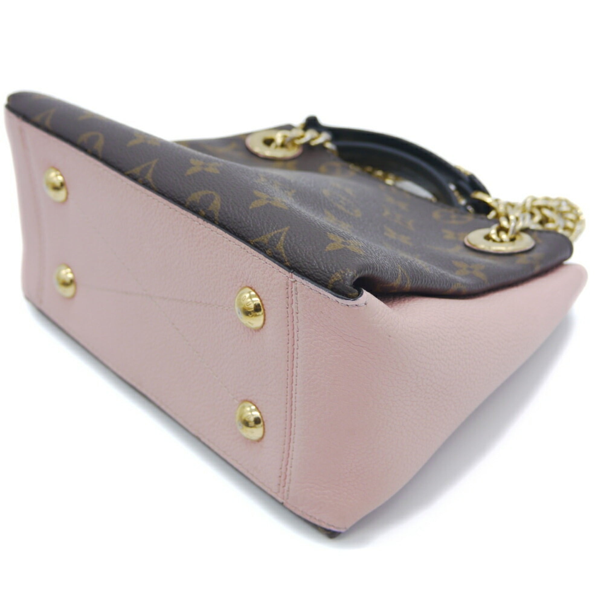 Louis Vuitton Monogram Rose Poudre Monogram Leather Shoulder Bag (Pre-Owned)