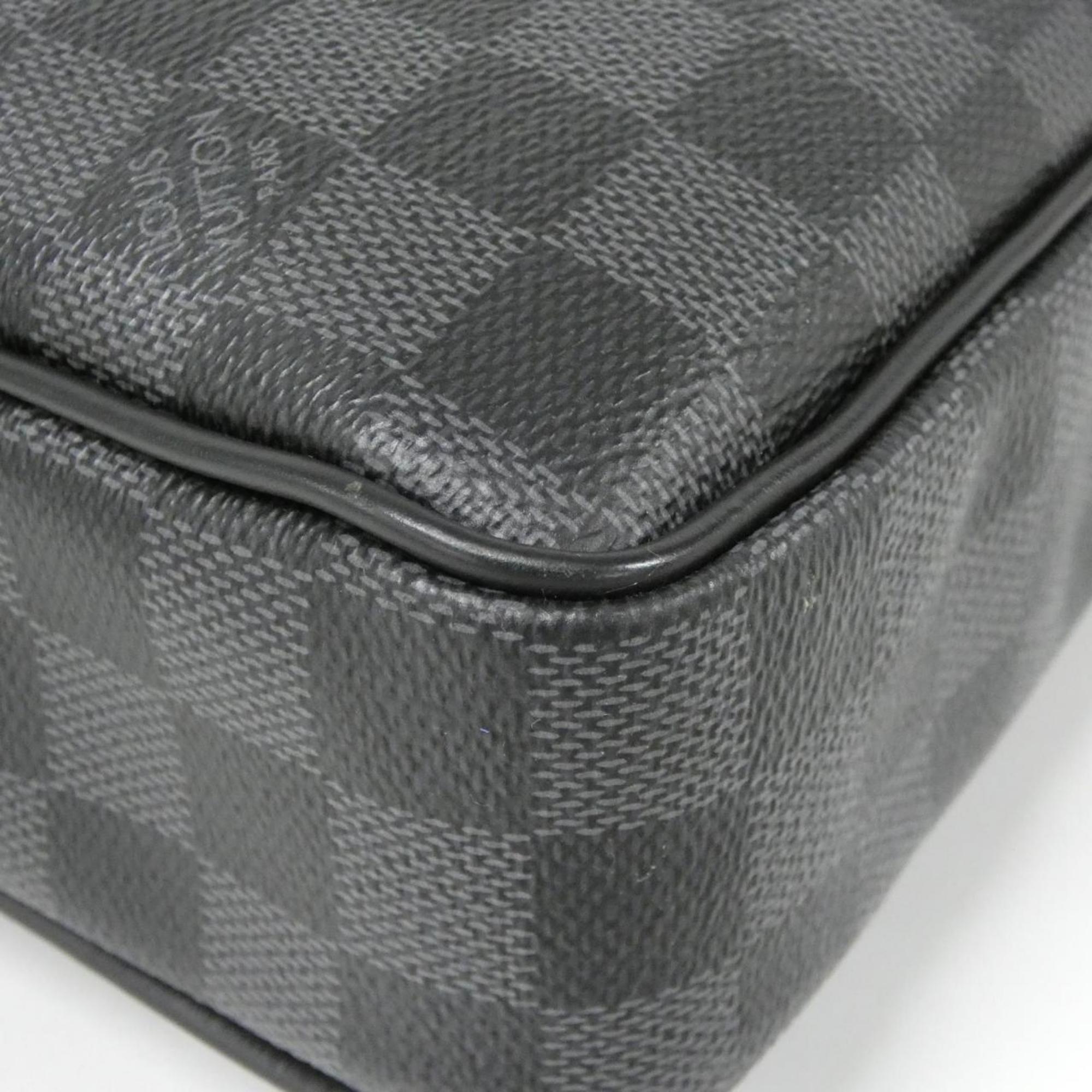 Louis Vuitton Graphite Coated Canvas Handbag (Pre-Owned)