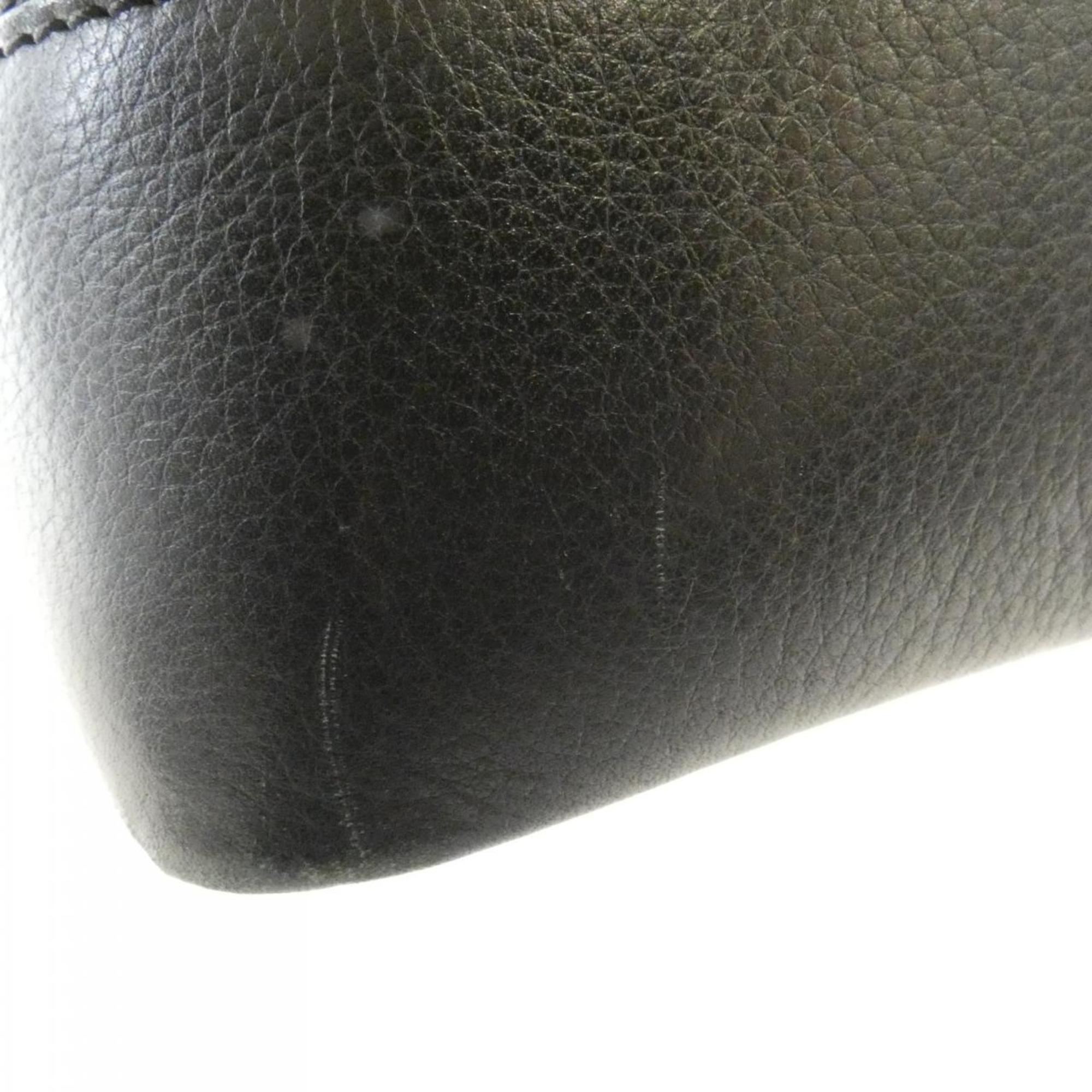 Loewe Black Leather Handbag (Pre-Owned)