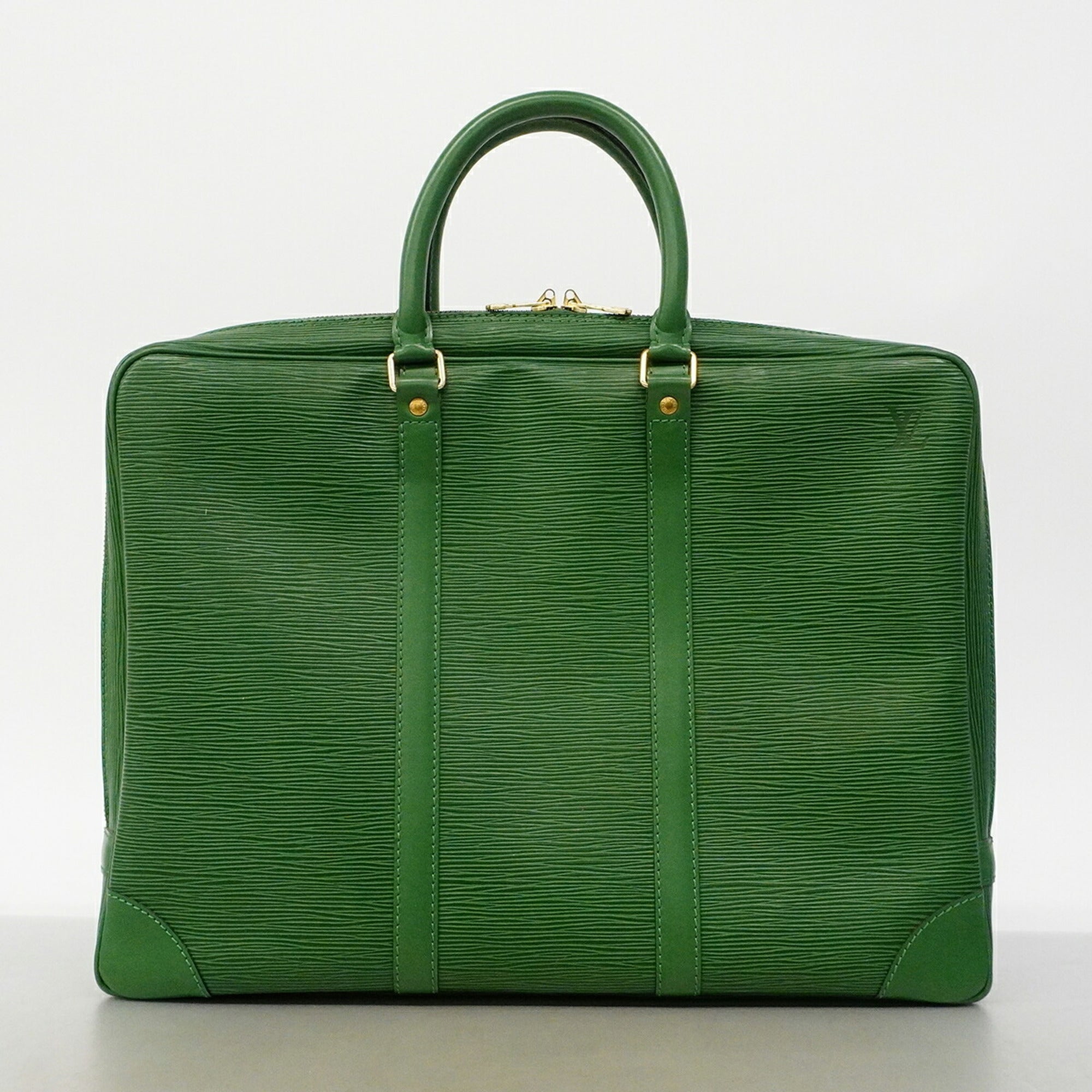 Louis Vuitton Borneo Green Briefcase (Pre-Owned)
