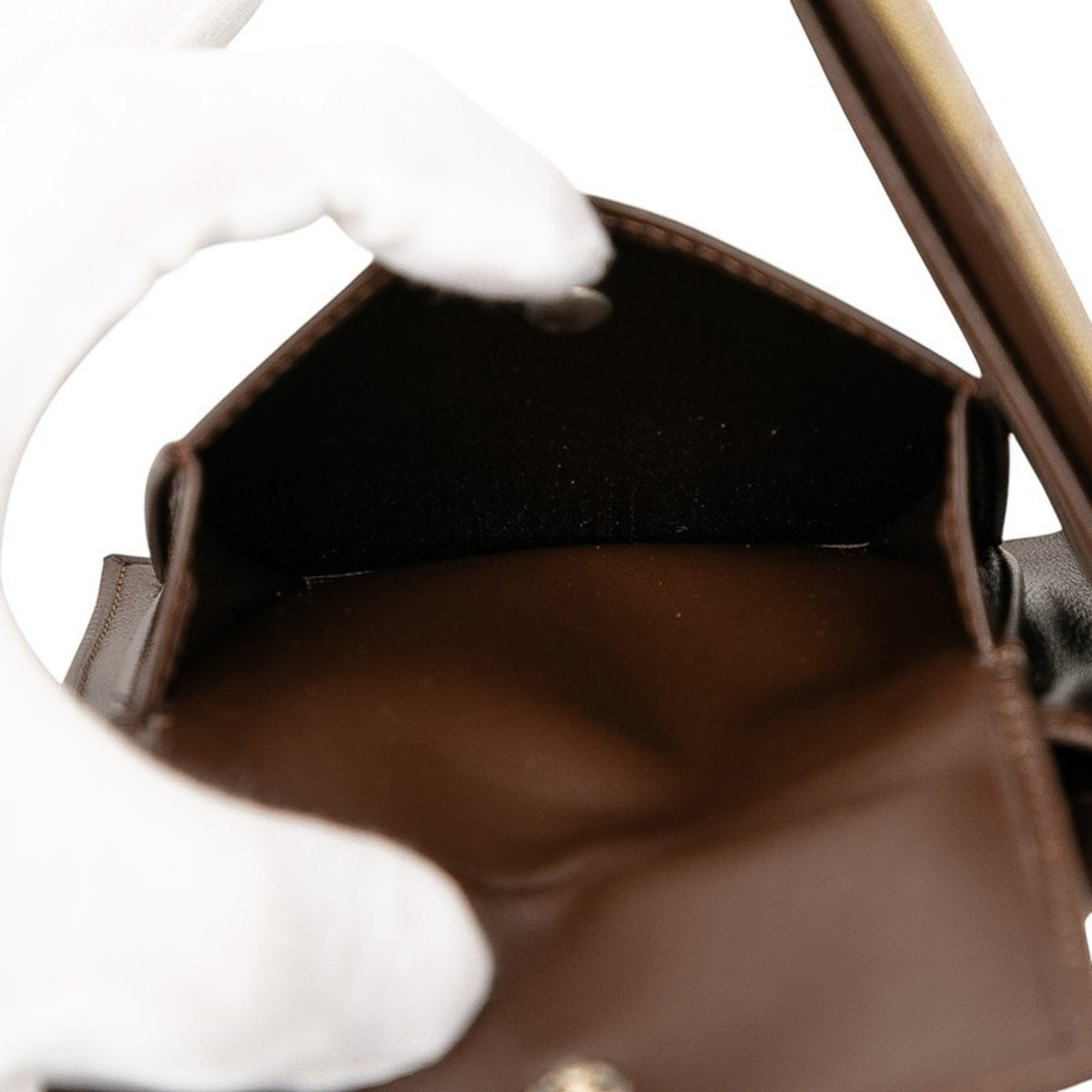 Chanel Khaki Nylon Leather Wallet (Bi-Fold) (Pre-Owned)