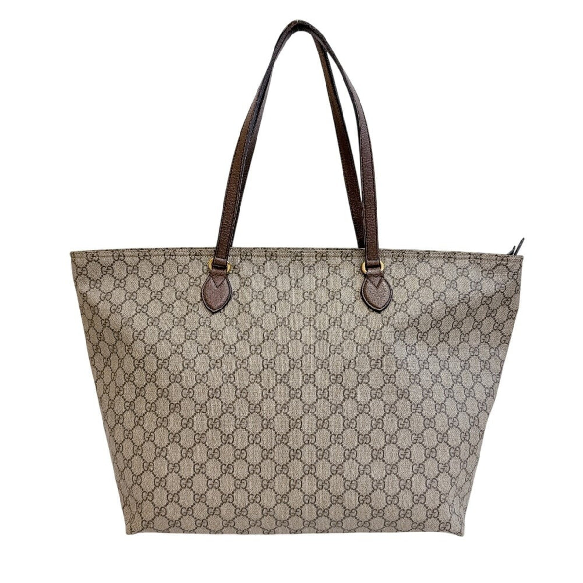 Gucci Brown Gg Supreme Tote Bag (Pre-Owned)