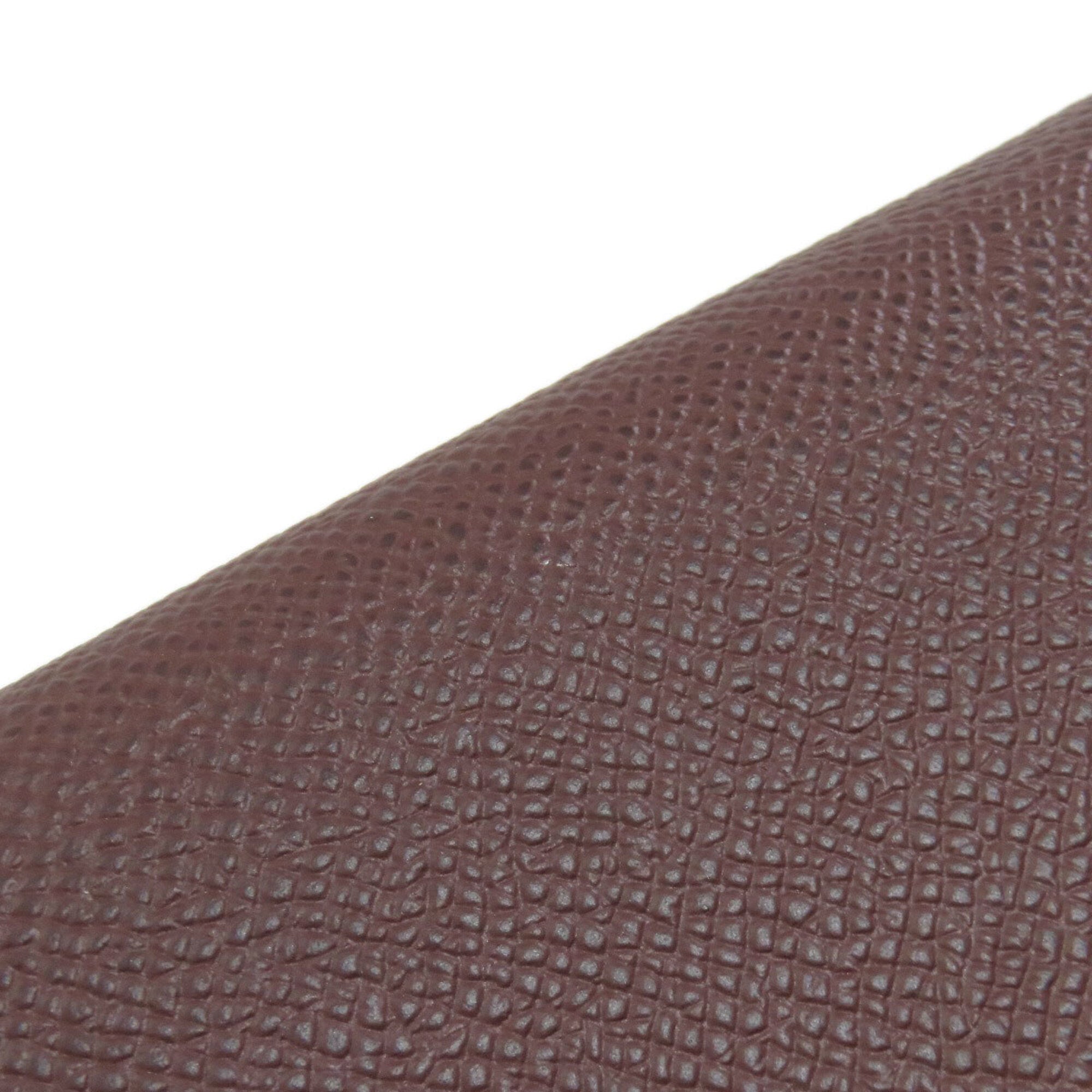 Hermes Bordeaux Epsom Leather Wallet (Bi-Fold) (Pre-Owned)