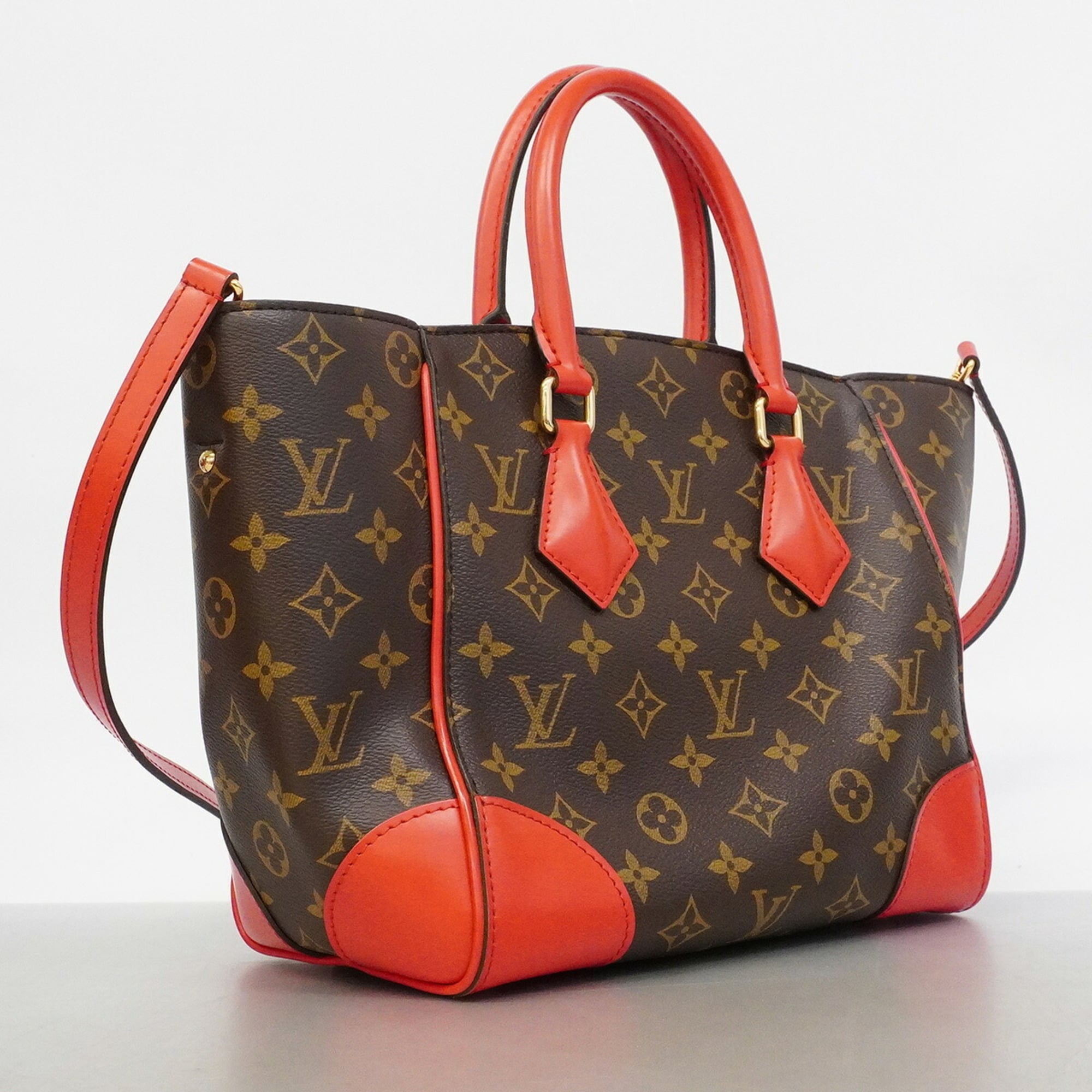 Louis Vuitton Brown Coquelicots Handbag (Pre-Owned)