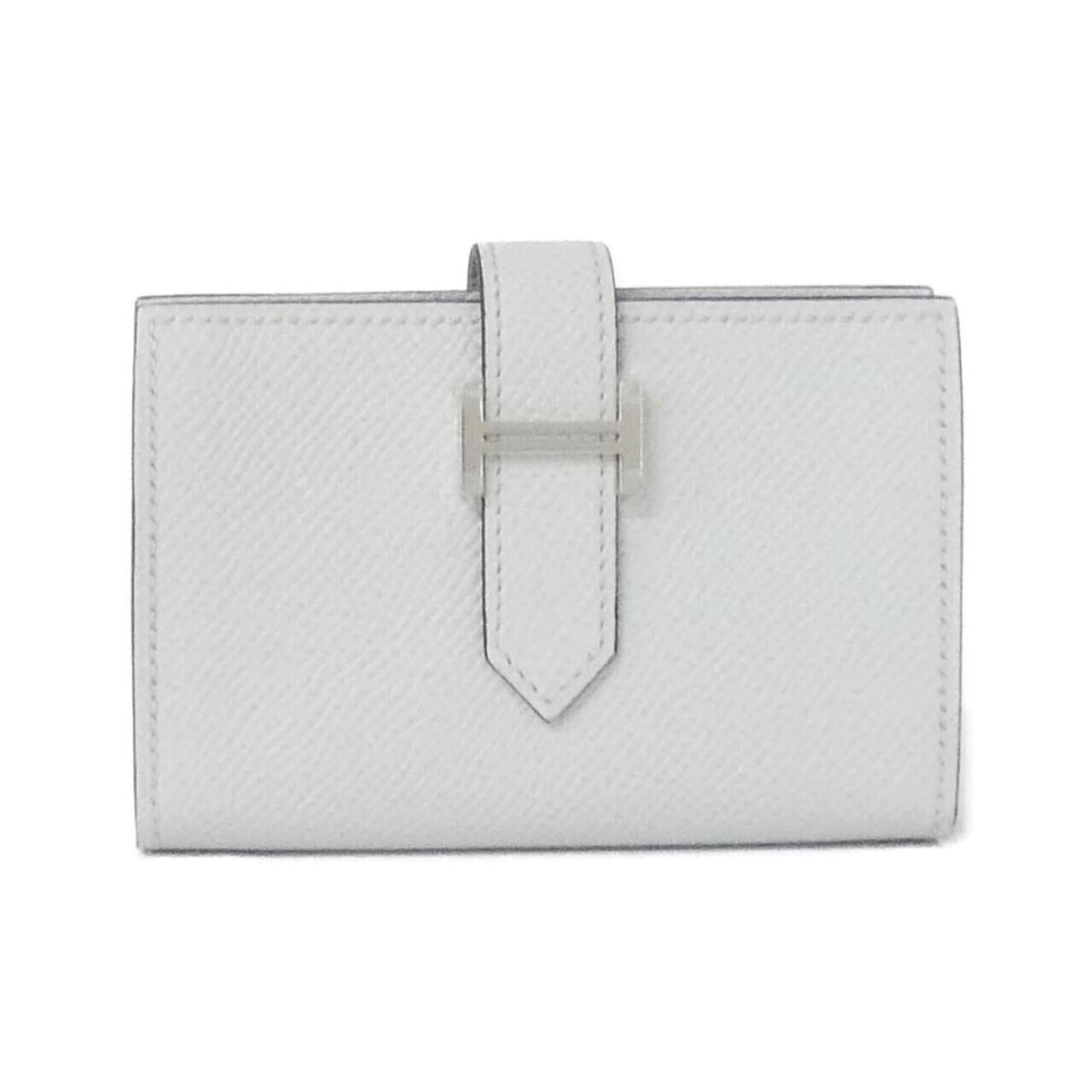 Hermes Gray Epsom Leather Wallet (Bi-Fold) (Pre-Owned)