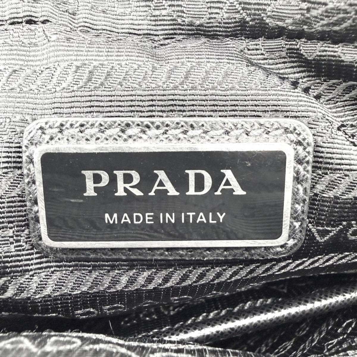 Prada Black Nylon Shoulder Bag (Pre-Owned)
