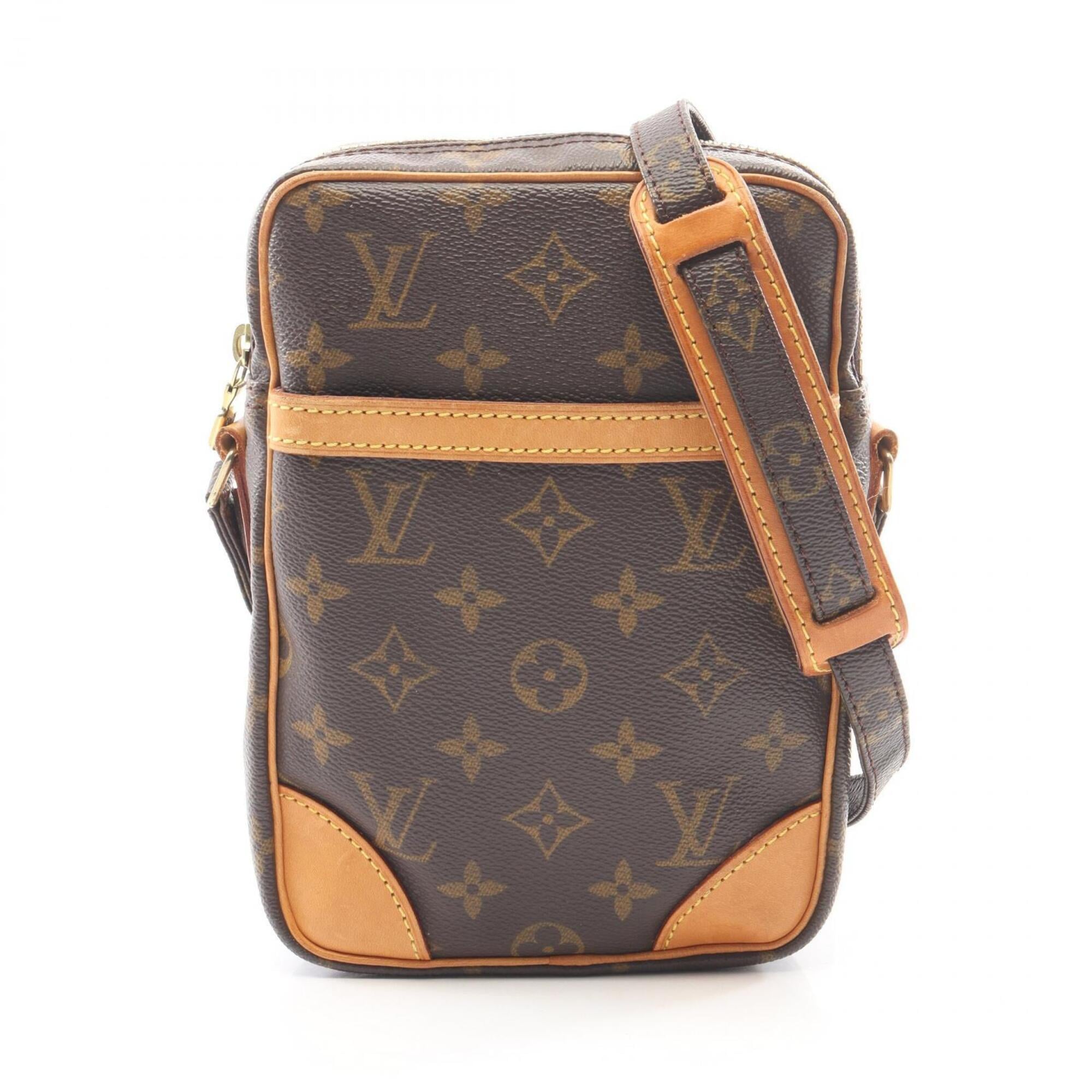 Louis Vuitton Brown Monogram Monogram Leather Shoulder Bag (Pre-Owned)