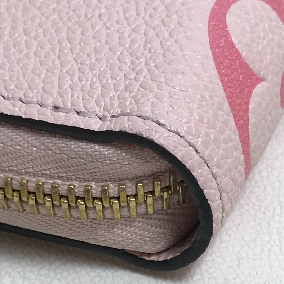 Louis Vuitton Monogram Empreinte Pink Monogram Empreinte Long Wallet (Bi-Fold) (Pre-Owned)