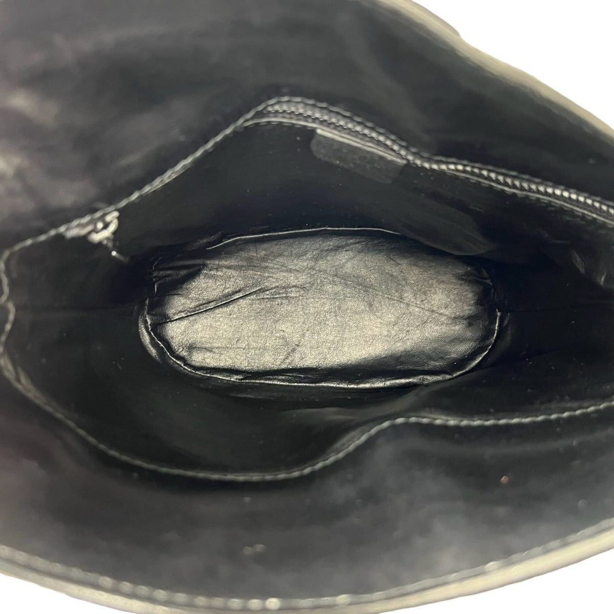 Celine Black Leather Pochette Shoulder Bag (Pre-Owned)