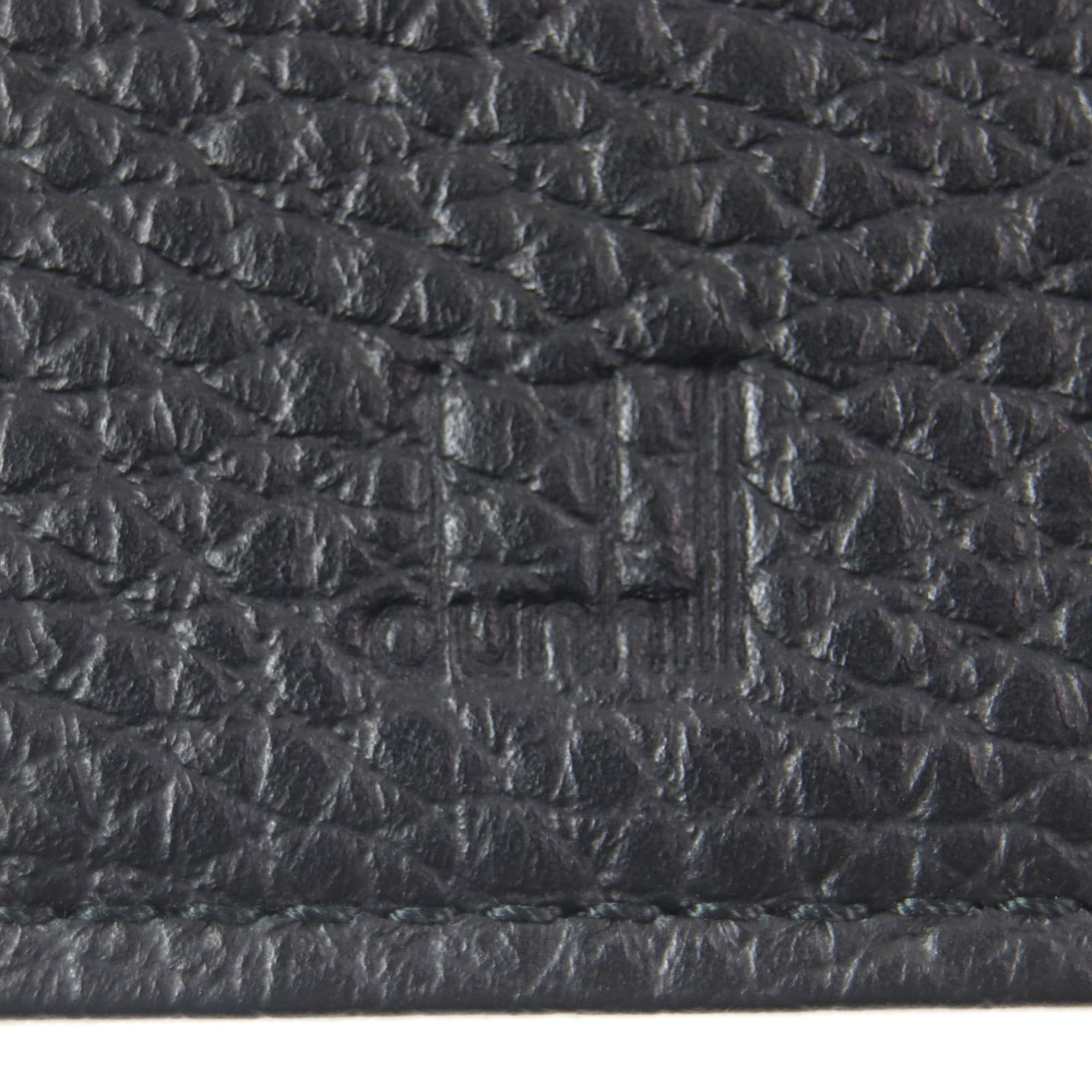 Dunhill Black Leather Long Wallet (Bi-Fold) (Pre-Owned)