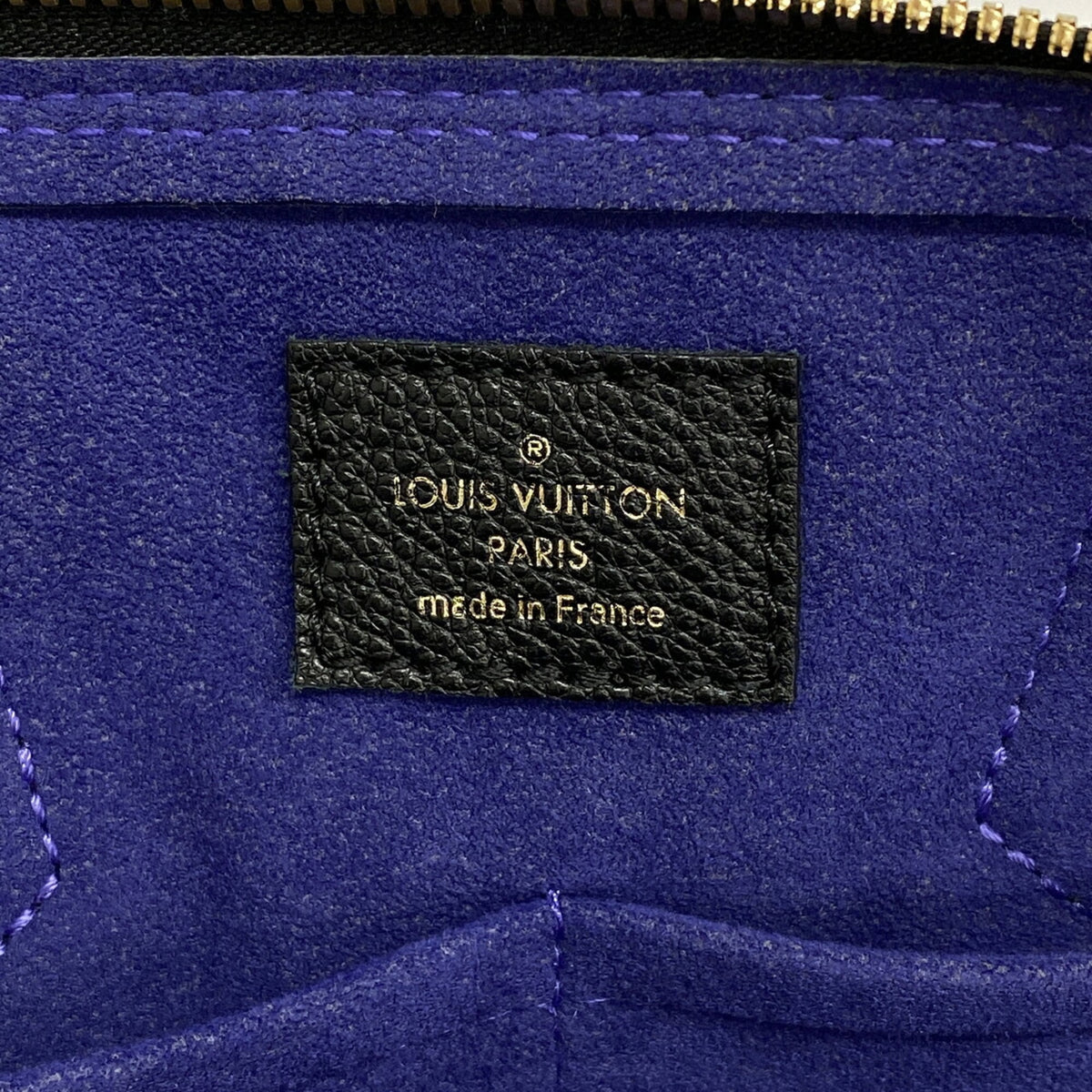 Louis Vuitton Noir Handbag (Pre-Owned)