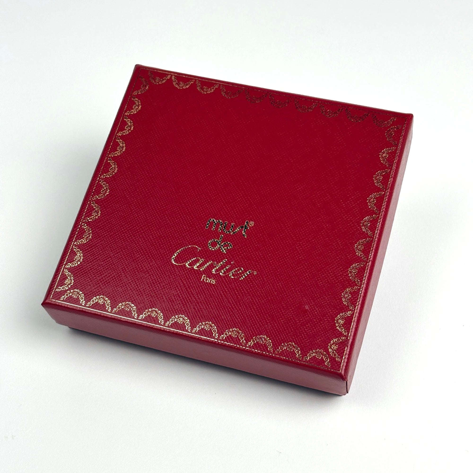 Cartier Black Leather Wallet (Bi-Fold) (Pre-Owned)