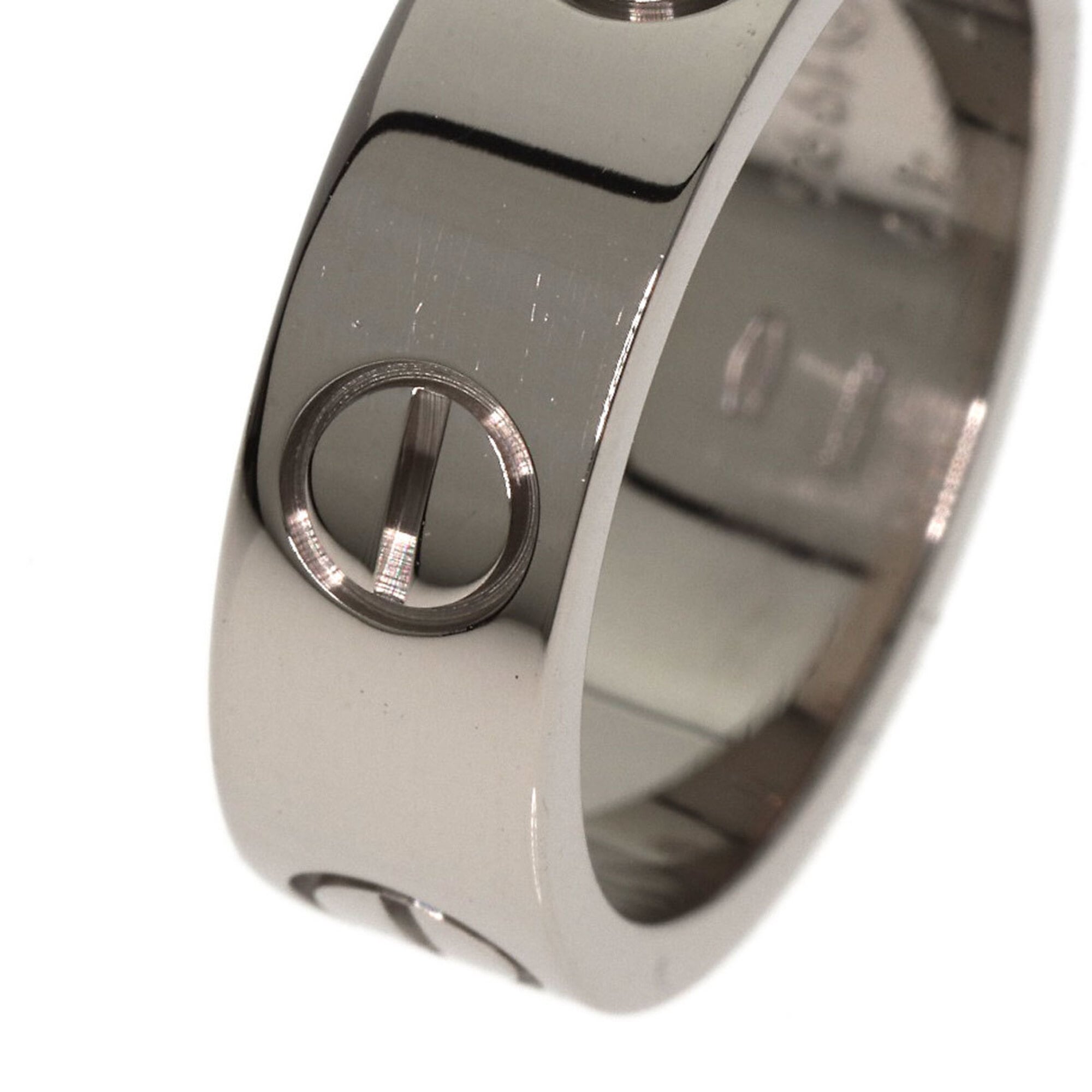 Cartier White Gold White Gold (18K) Band Ring (Pre-Owned)