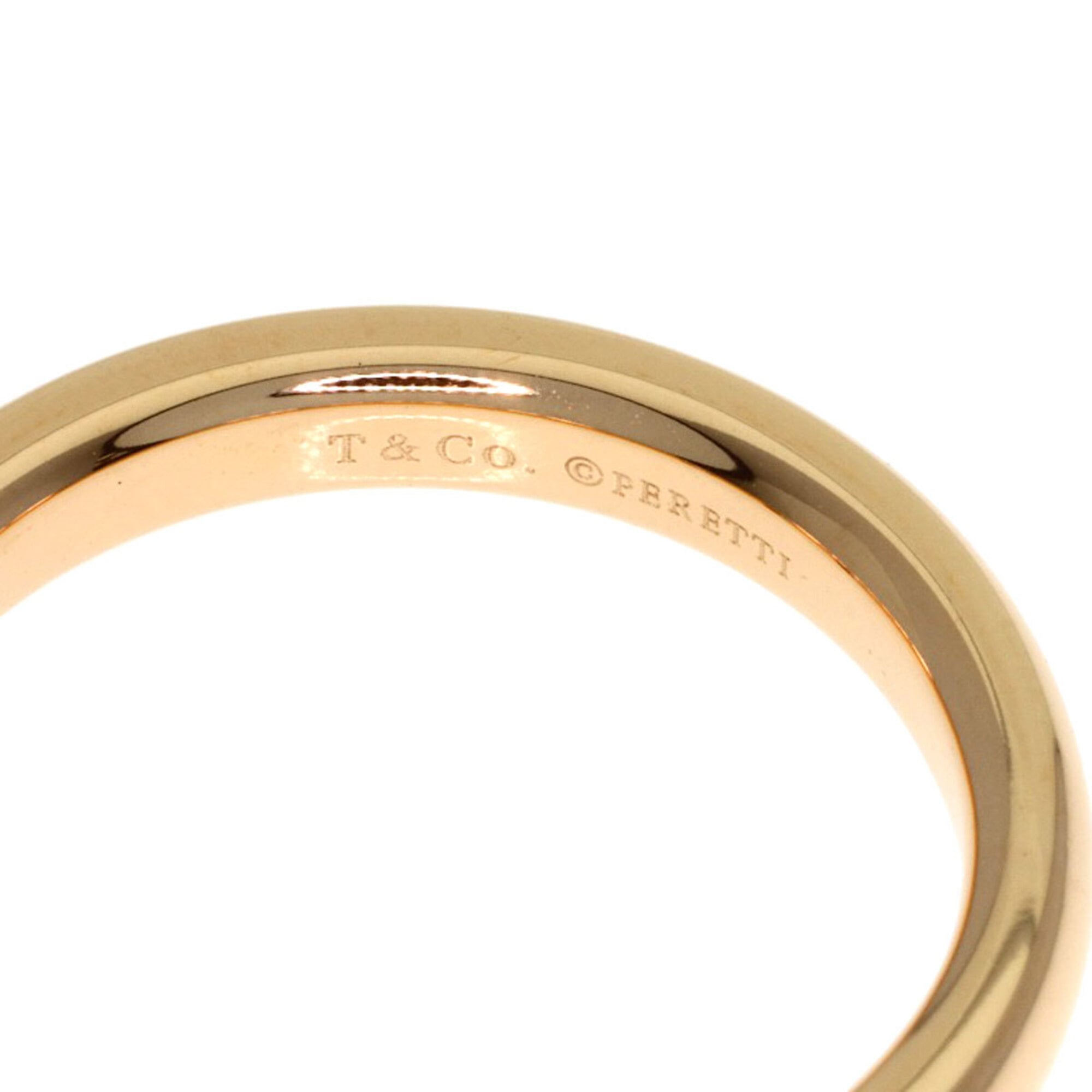 Tiffany Gold Yellow Gold (18K) Band Ring (Pre-Owned)