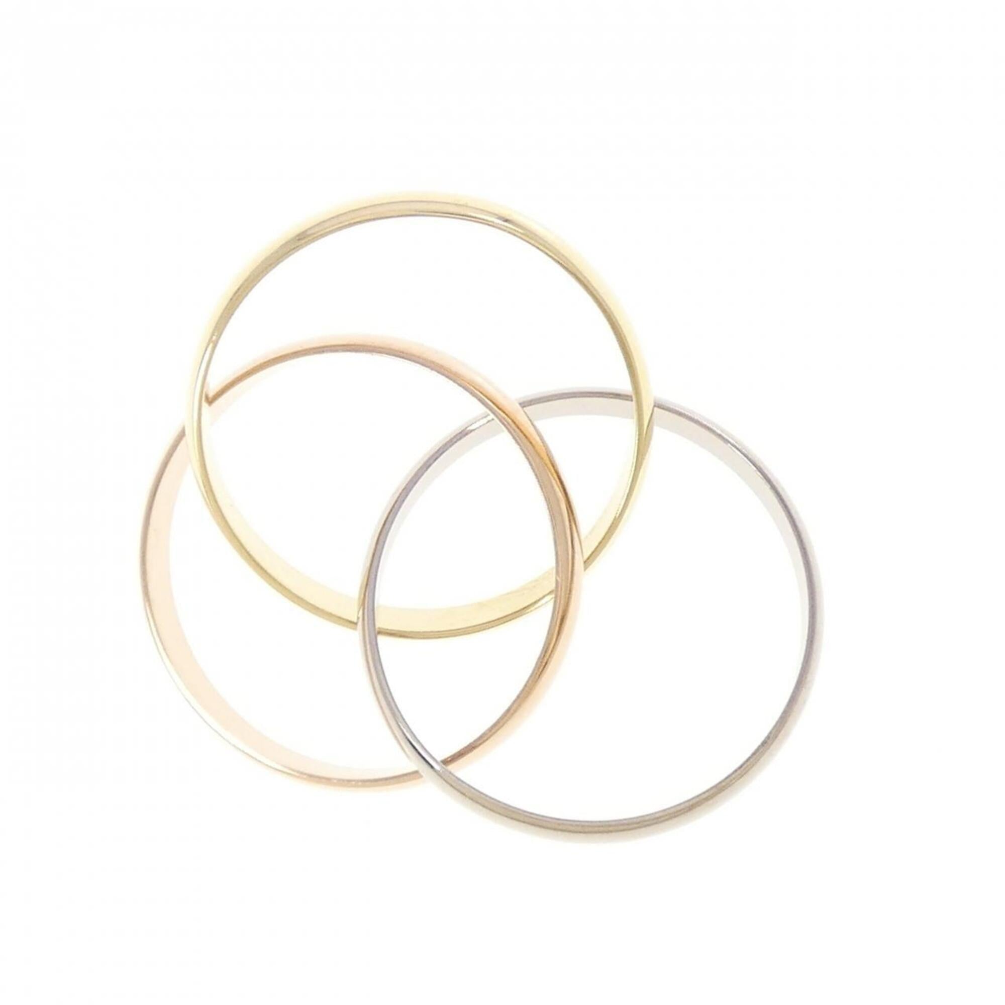 Cartier Yellow Gold (18K) Pink Gold (18K) White Gold (18K) Band Ring (Pre-Owned)