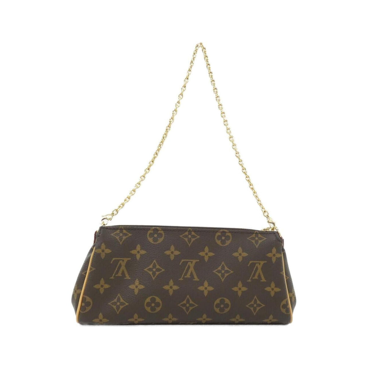 Louis Vuitton Marron Coated Canvas Pochette Shoulder Bag (Pre-Owned)