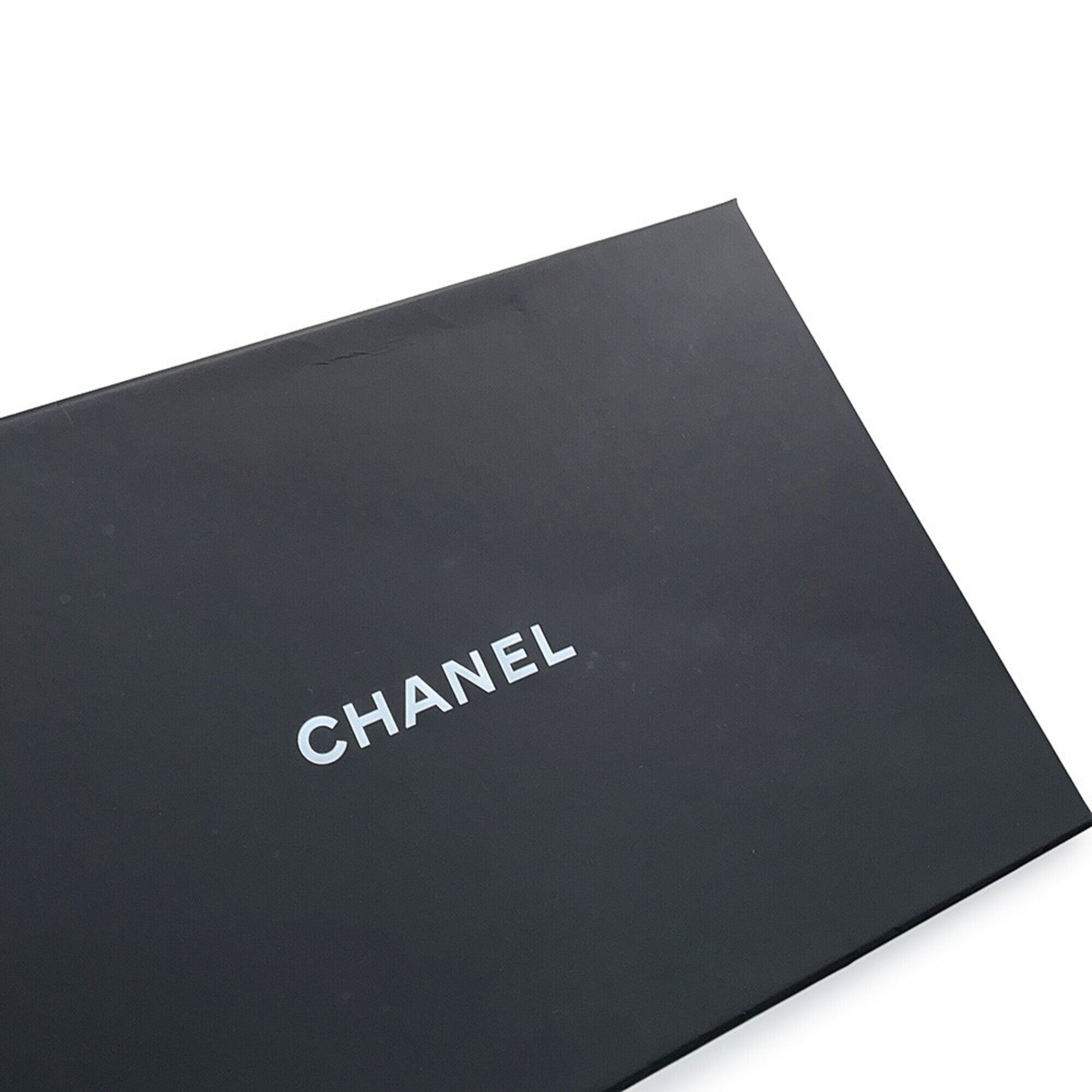 Chanel Black Grained Calfskin Shoulder Bag Vanity Bag (Pre-Owned)