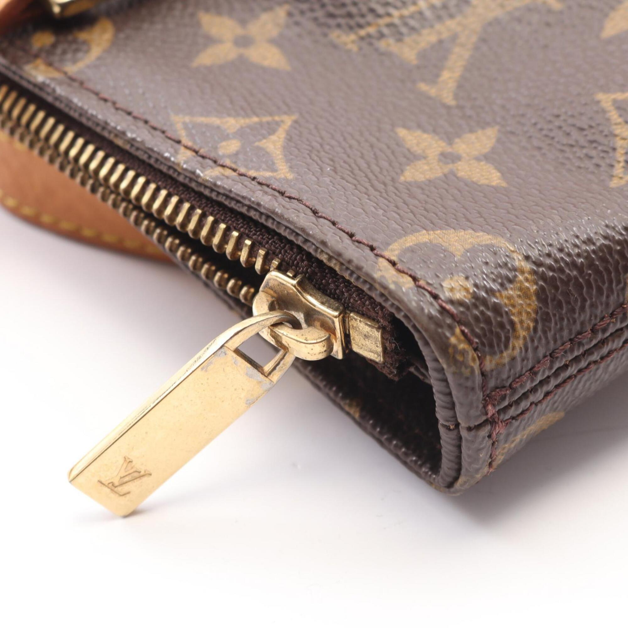 Louis Vuitton Brown Monogram Monogram Leather Handbag Shoulder Bag (Pre-Owned)