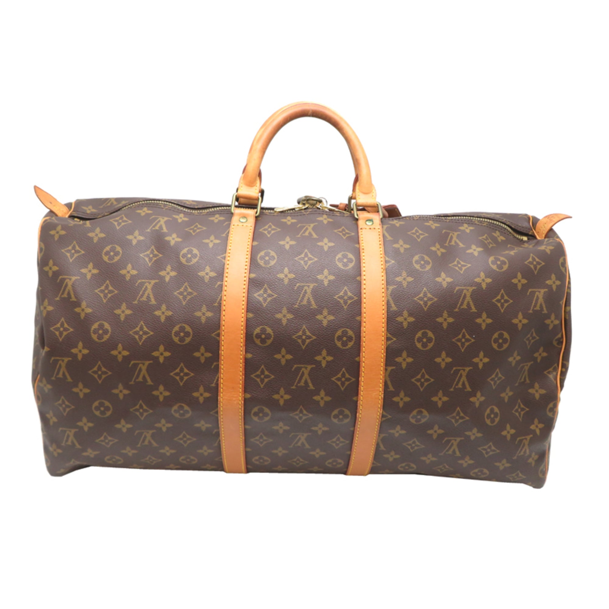Louis Vuitton Brown Monogram Boston Bag (Pre-Owned)