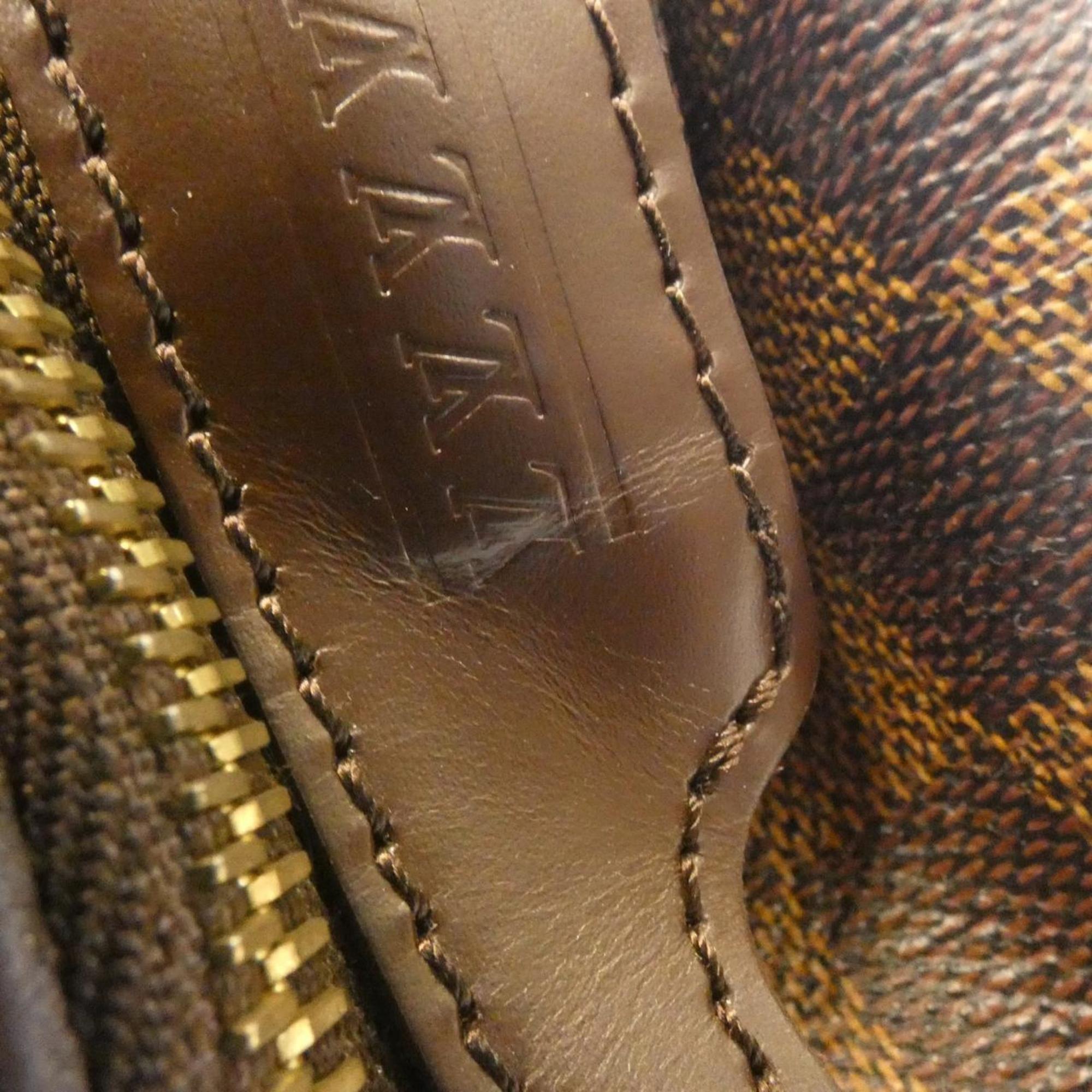 Louis Vuitton Brown Coated Canvas Handbag (Pre-Owned)