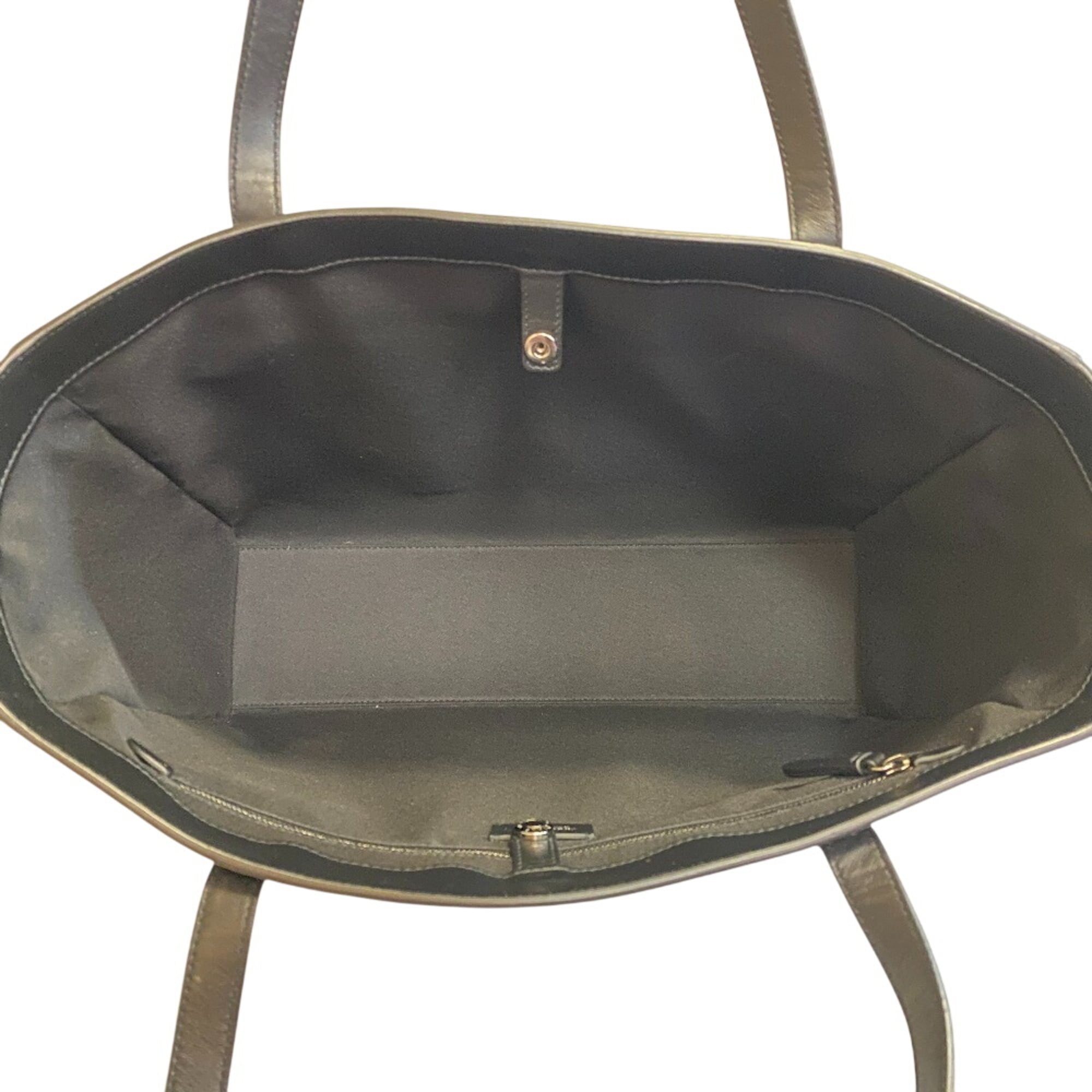 Jimmy Choo Black Leather Tote Bag (Pre-Owned)