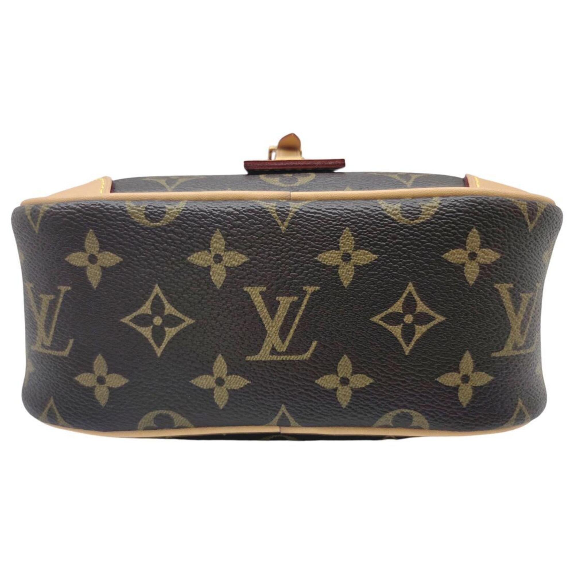 Louis Vuitton Brown Monogram Pochette Shoulder Bag (Pre-Owned)