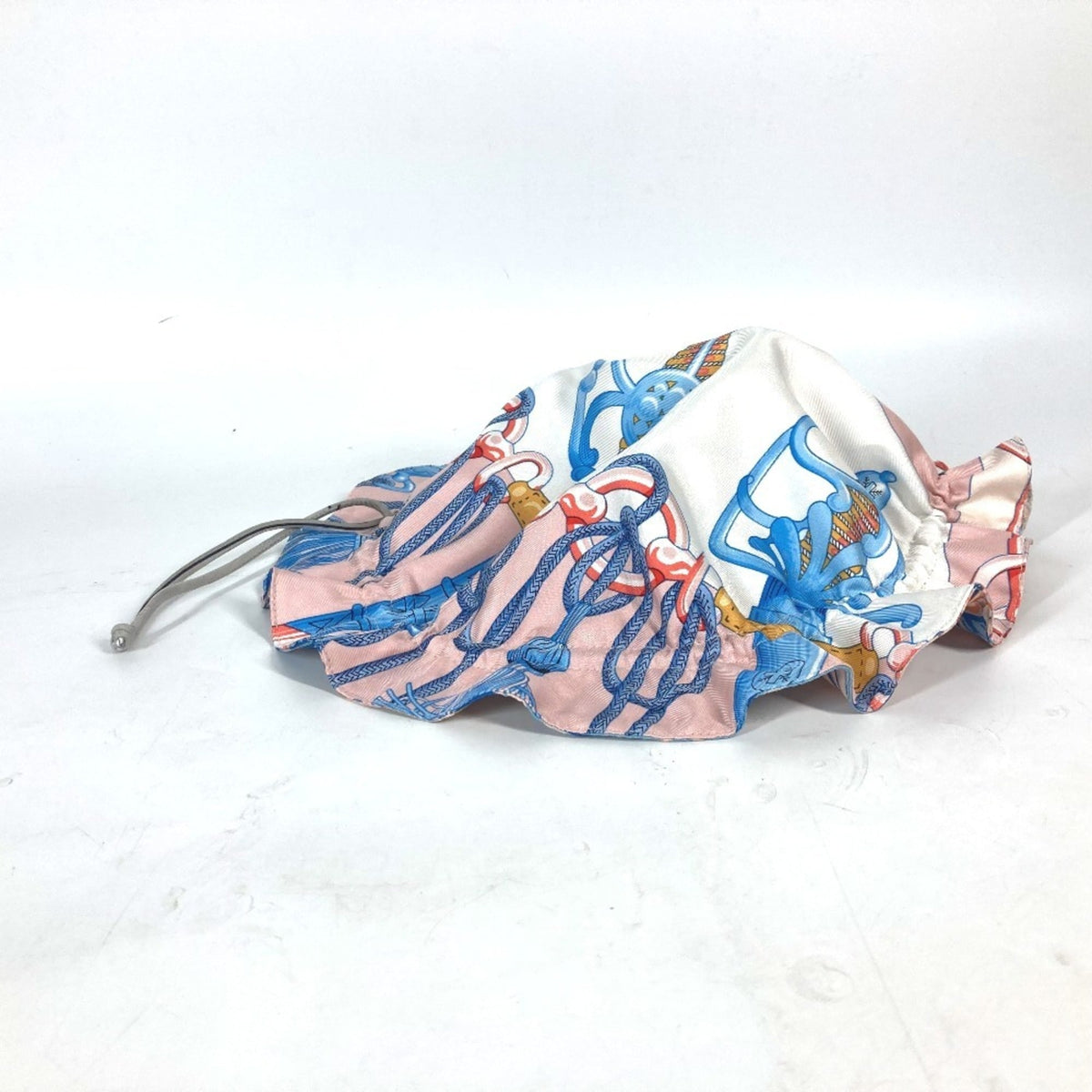 Hermes Pink Silk Pouch (Pre-Owned)