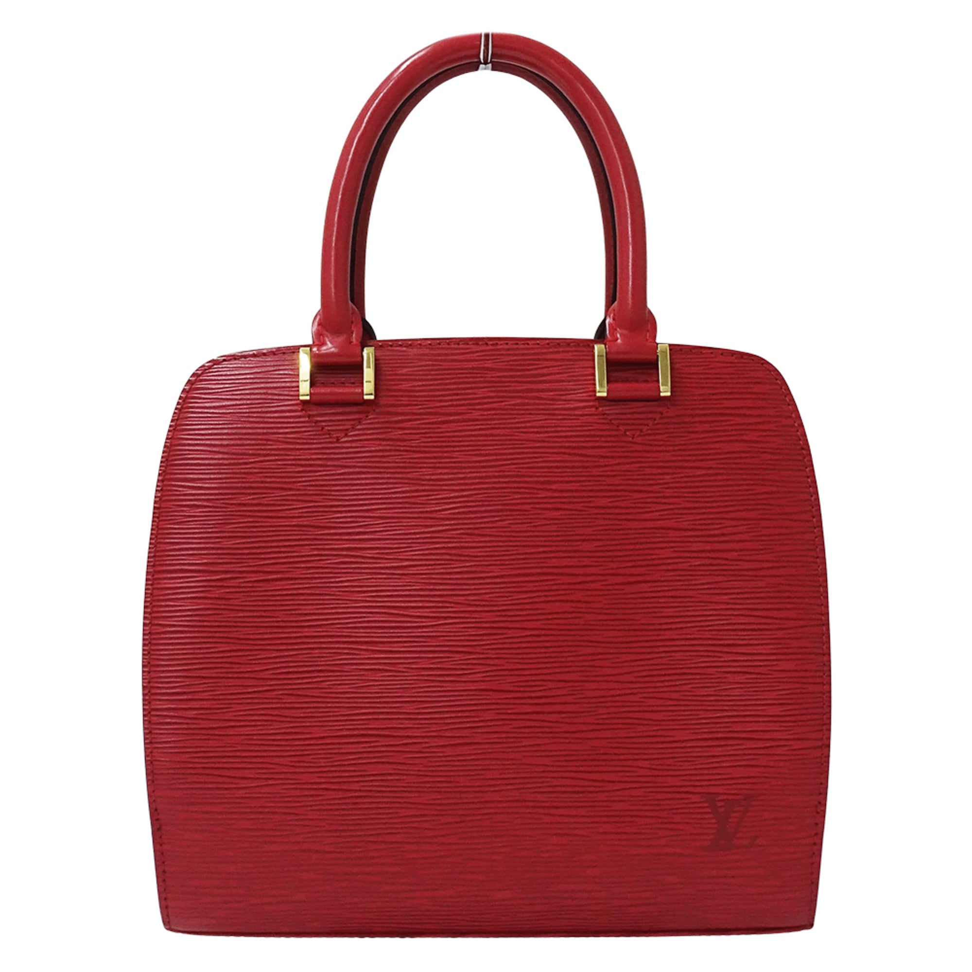 Louis Vuitton Castilian Red Epi Leather Handbag (Pre-Owned)