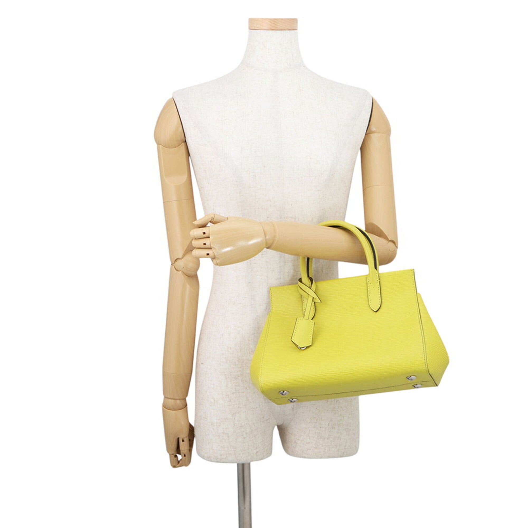 Louis Vuitton Epi Pistache Epi Leather Handbag (Pre-Owned)