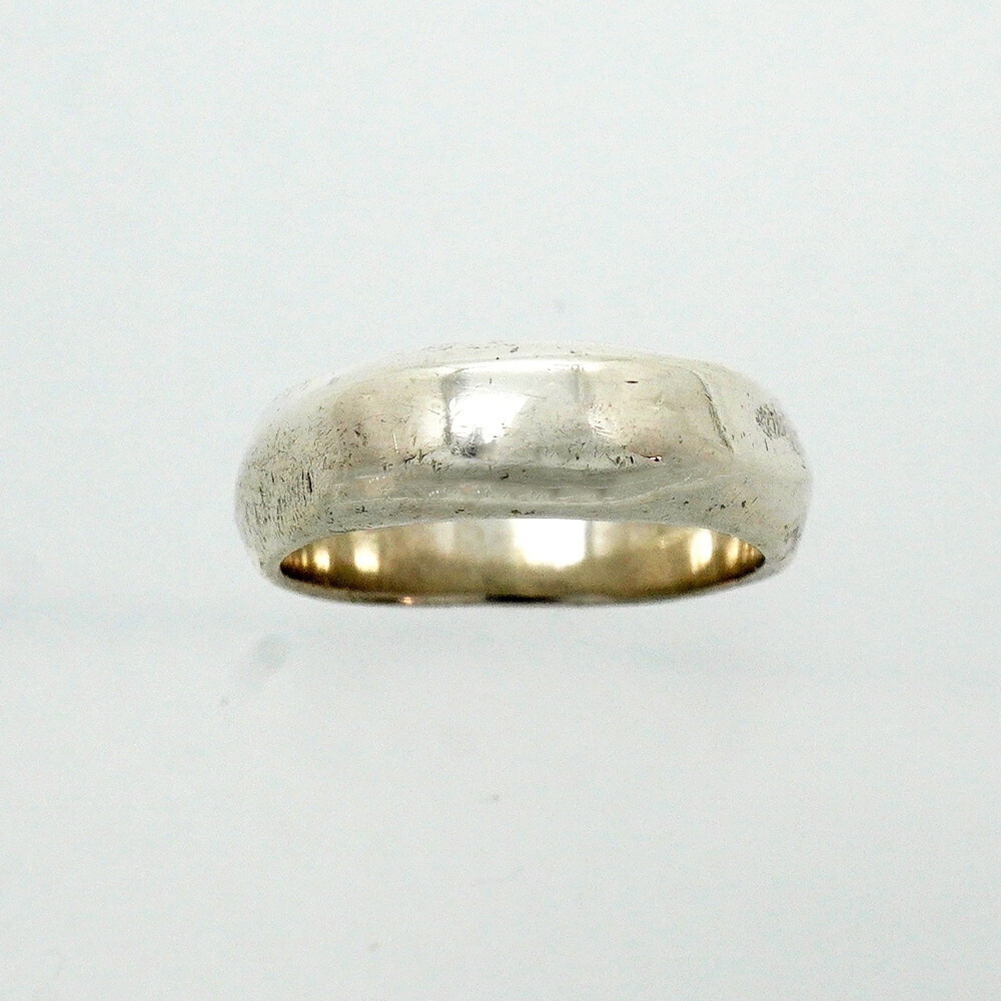 Tiffany Silver 925 Band Ring (Pre-Owned)