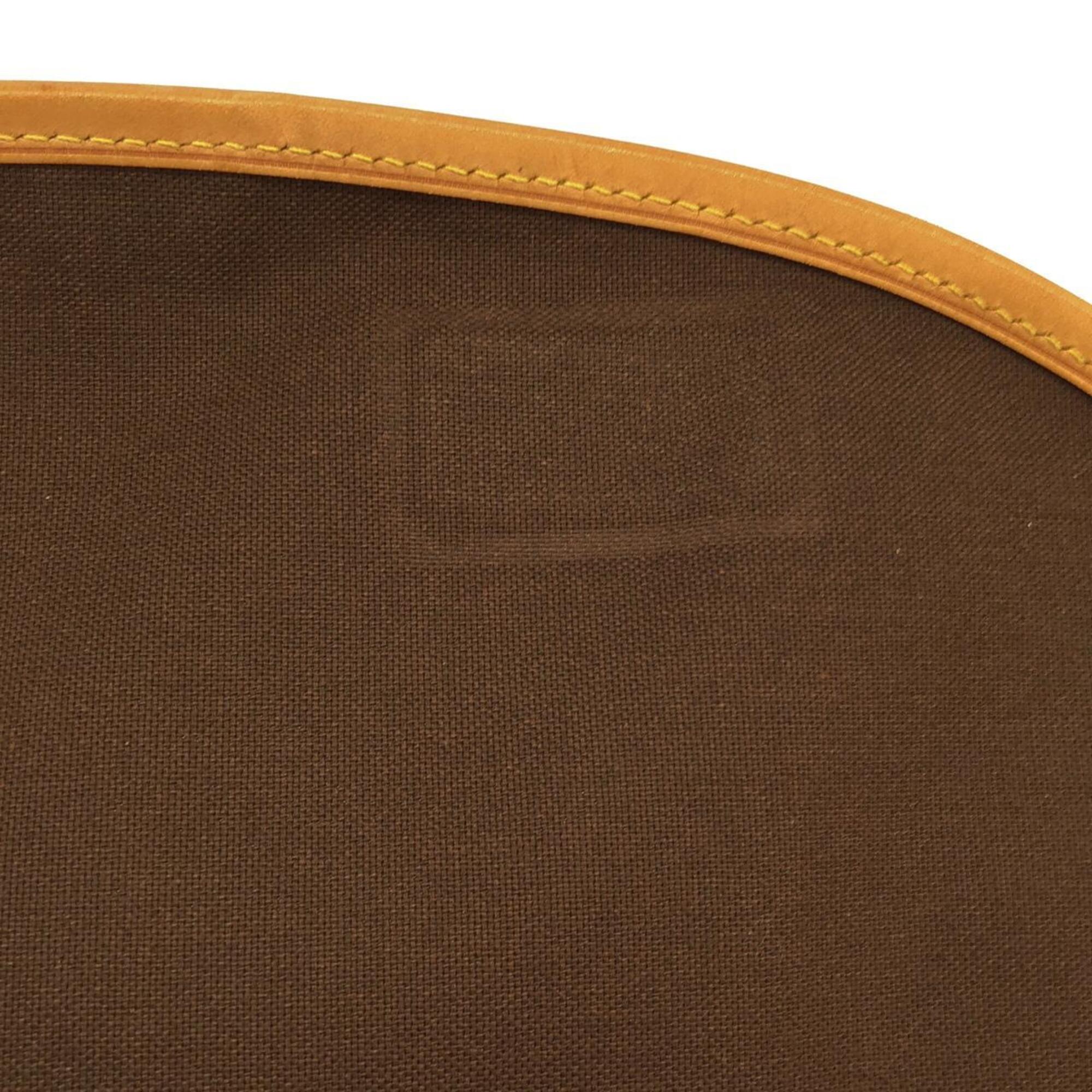 Louis Vuitton Monogram Marron Coated Canvas Shoulder Bag (Pre-Owned)