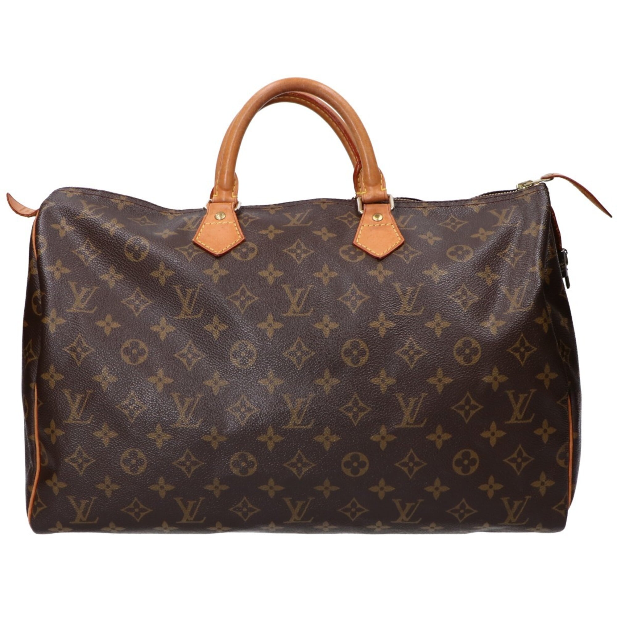 Louis Vuitton Brown Monogram Boston Bag (Pre-Owned)