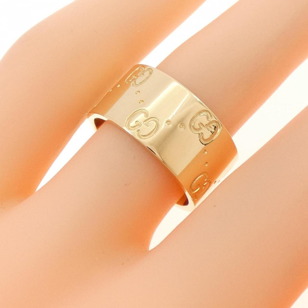Gucci Yellow Gold (18K) Band Ring (Pre-Owned)