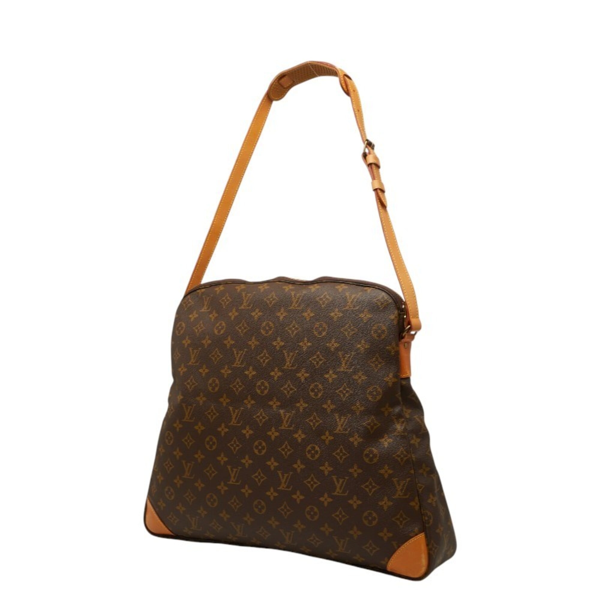 Louis Vuitton Brown Pvc Leather Shoulder Bag (Pre-Owned)