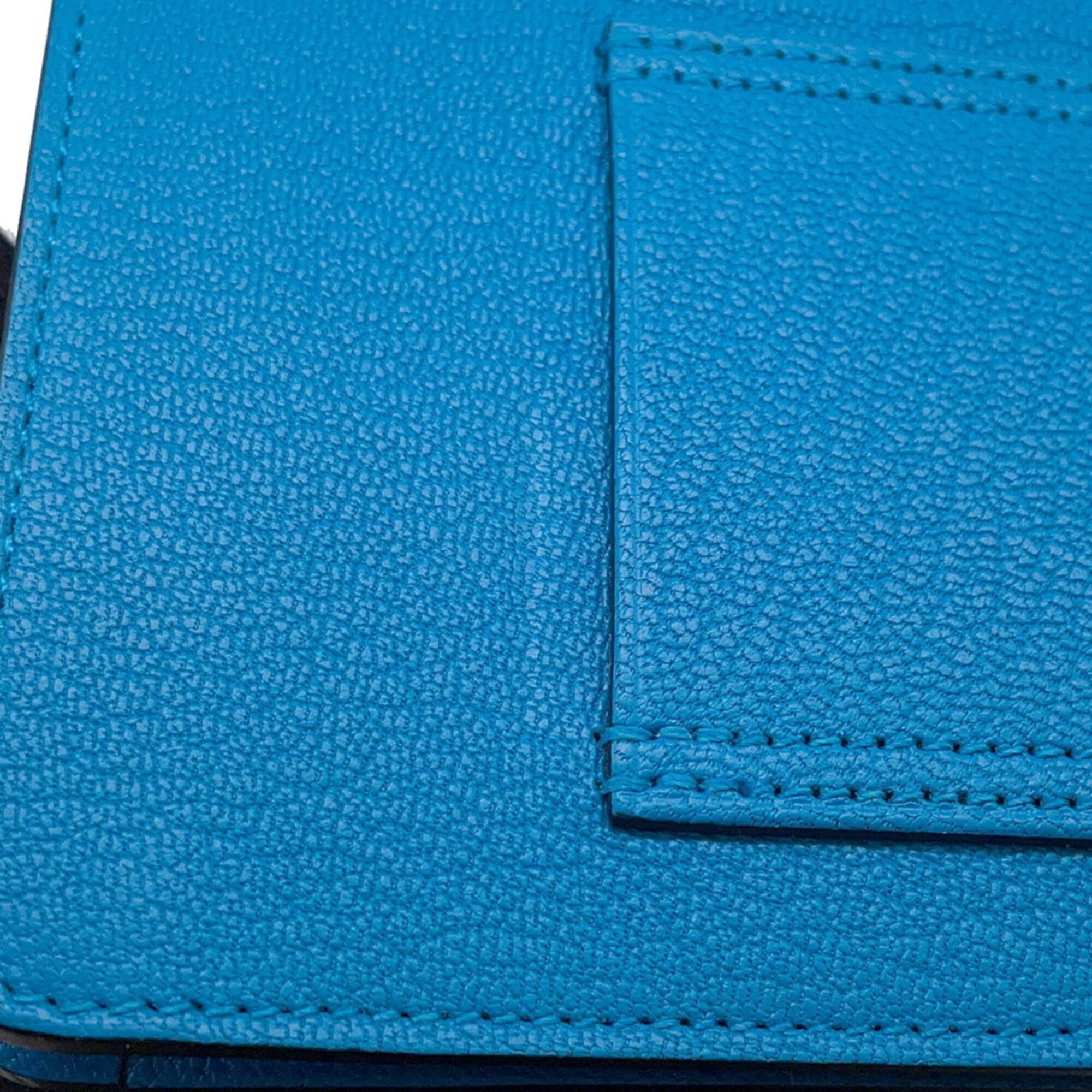 Hermes Chevre Myzore Leather Coin Purse/Coin Case (Pre-Owned)