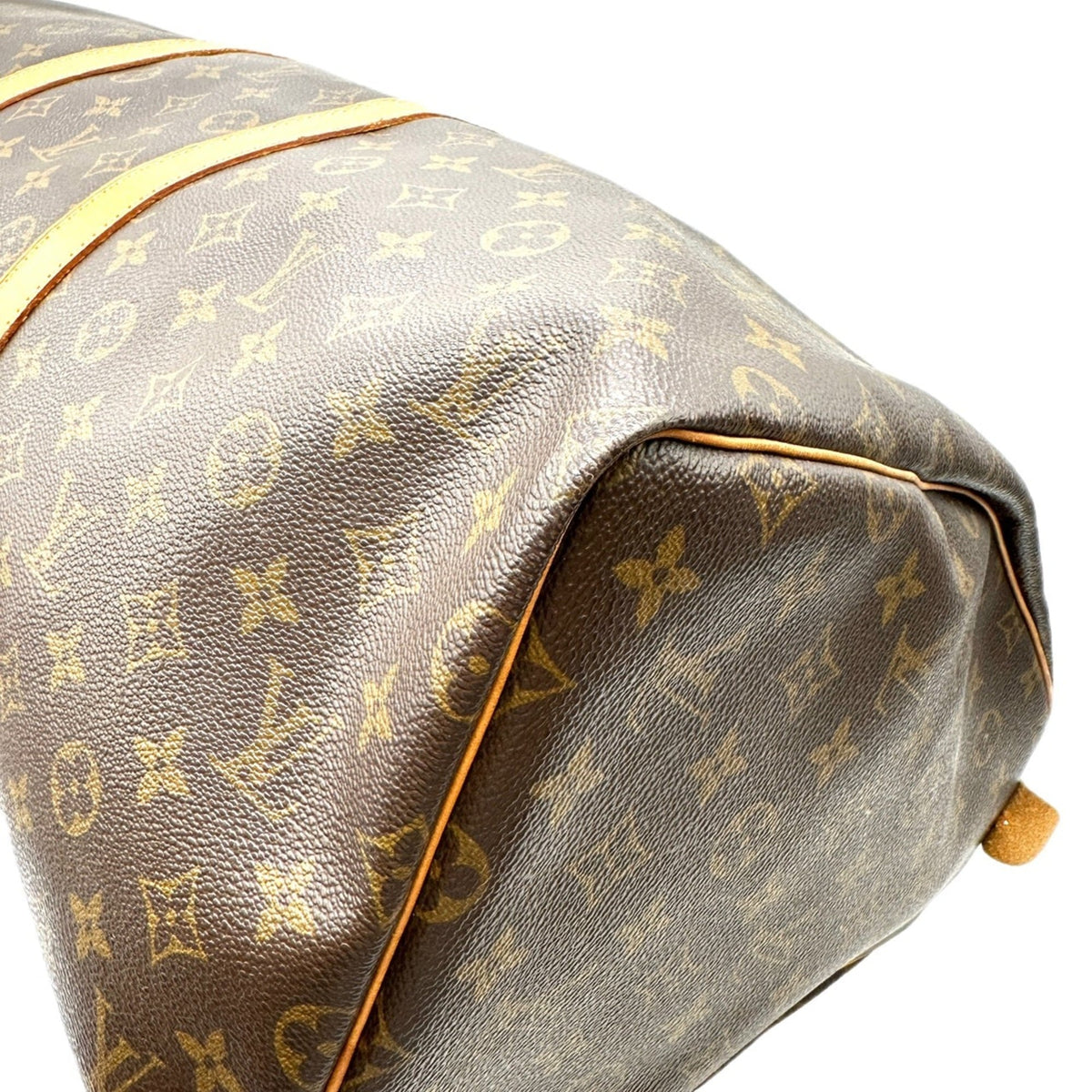 Louis Vuitton Brown Monogram Canvas Boston Bag (Pre-Owned)