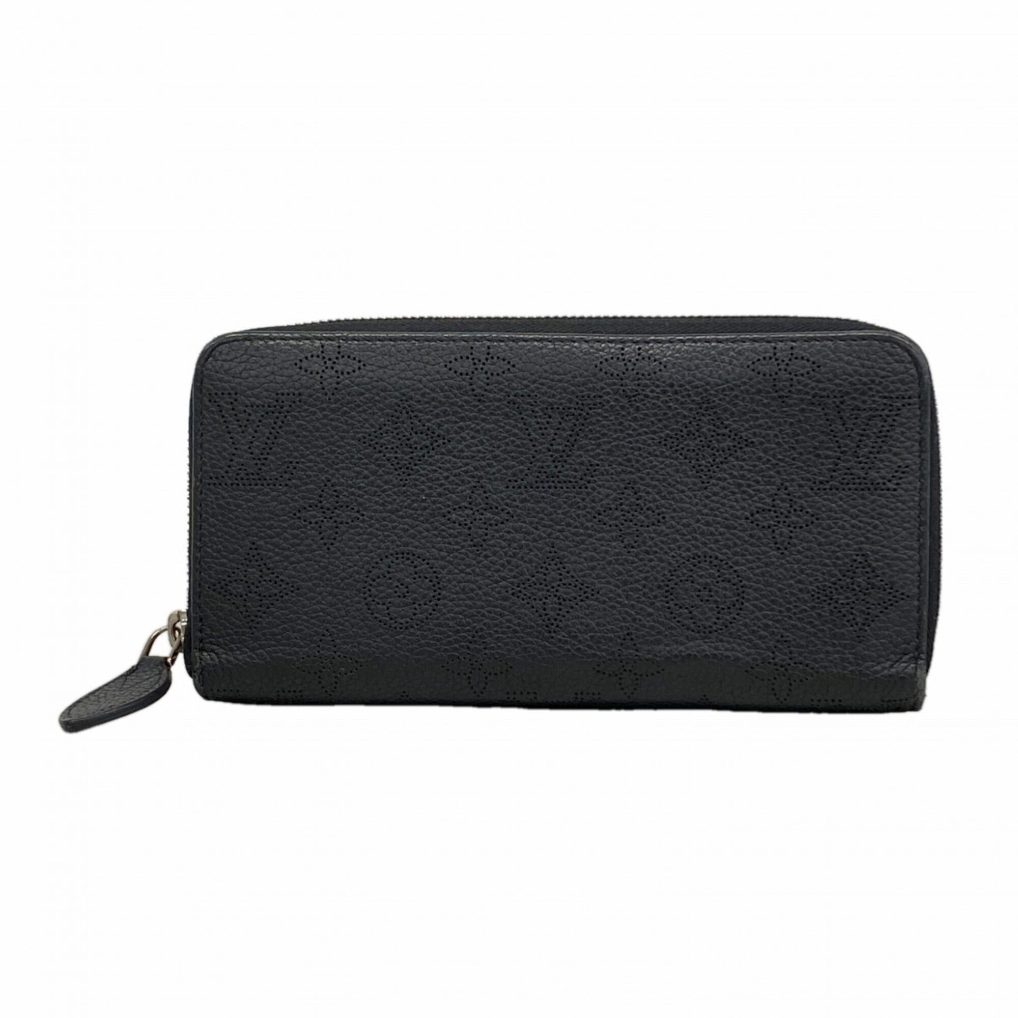 Louis Vuitton Noir Long Wallet (Bi-Fold) (Pre-Owned)