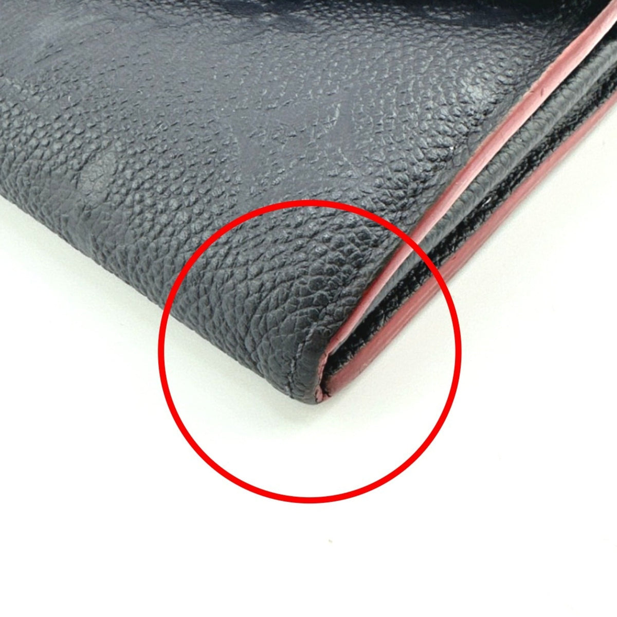 Louis Vuitton Marine Rouge Monogram Empreinte Long Wallet (Bi-Fold) (Pre-Owned)