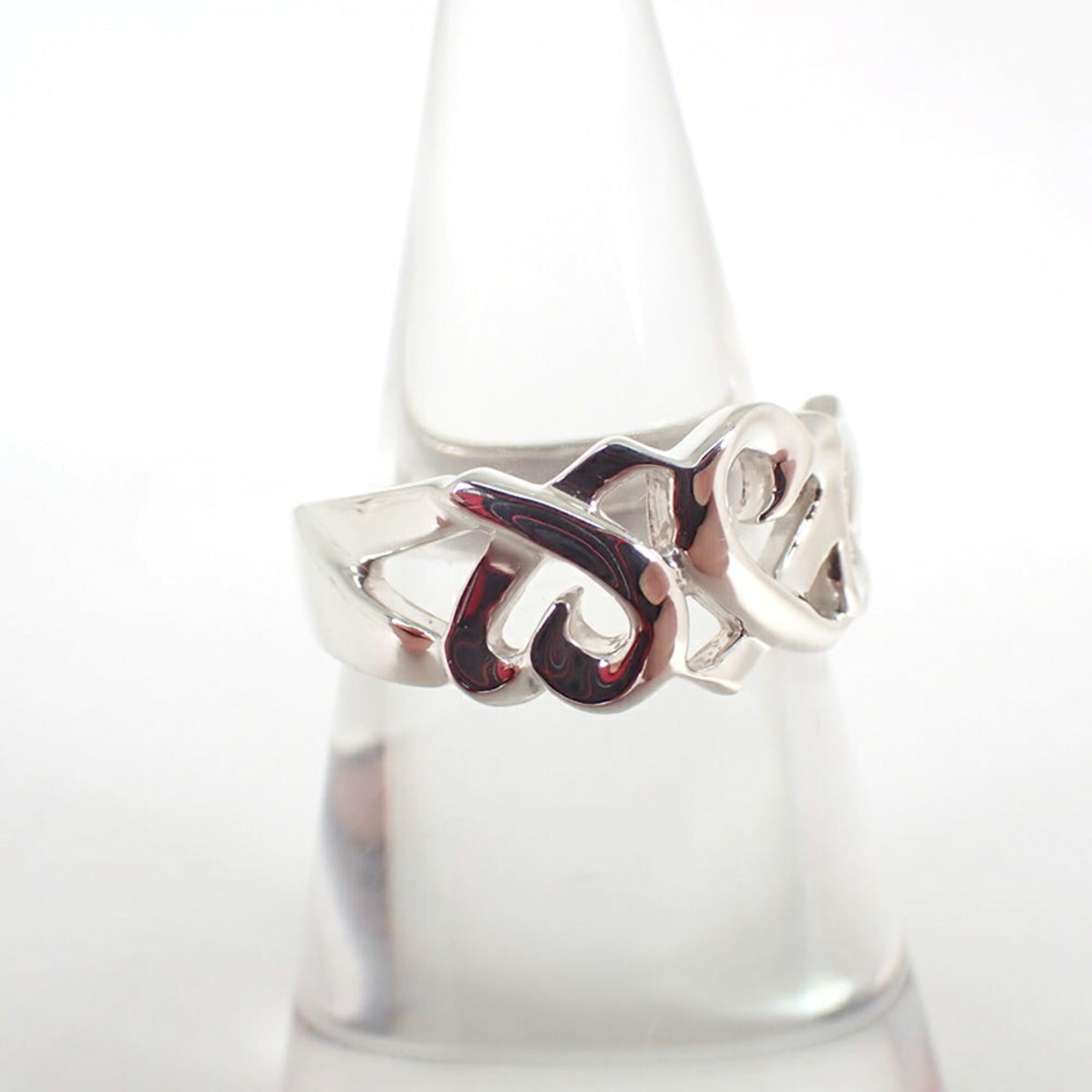 Tiffany Sterling Silver 925 Band Ring (Pre-Owned)