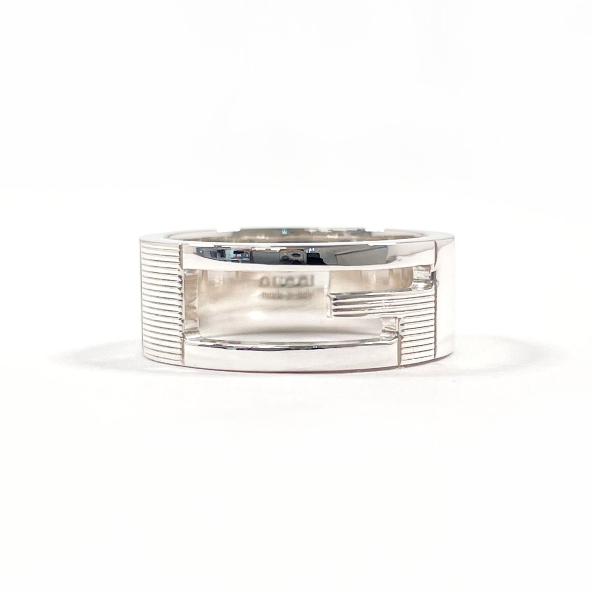 Gucci Silver Silver 925 Band Ring (Pre-Owned)