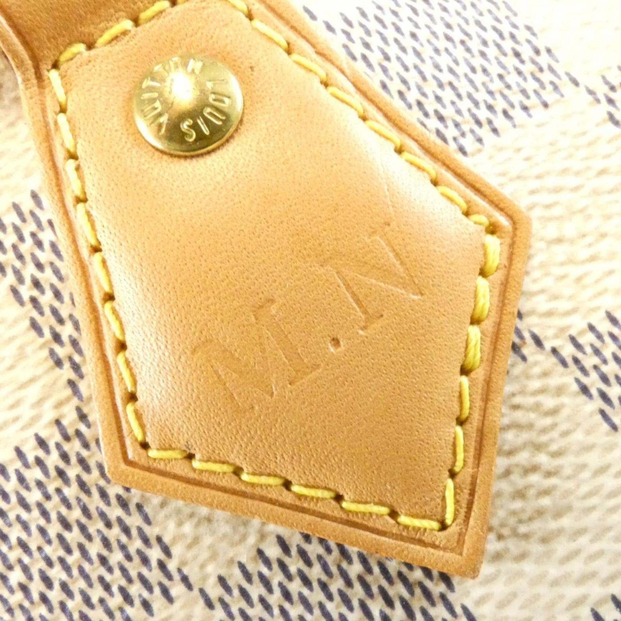 Louis Vuitton Azur Coated Canvas Boston Bag (Pre-Owned)