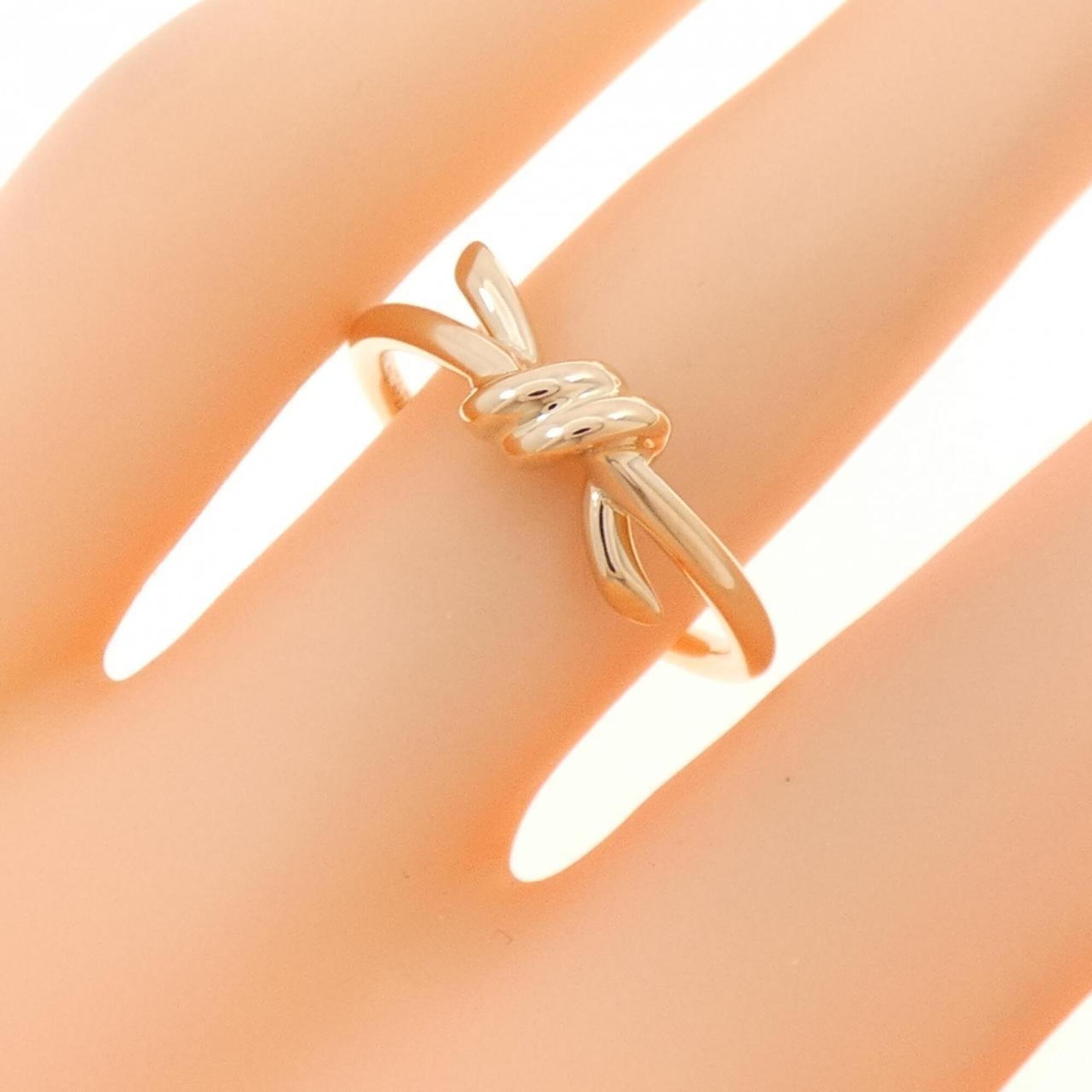 Tiffany Pink Gold (18K) Band Ring (Pre-Owned)